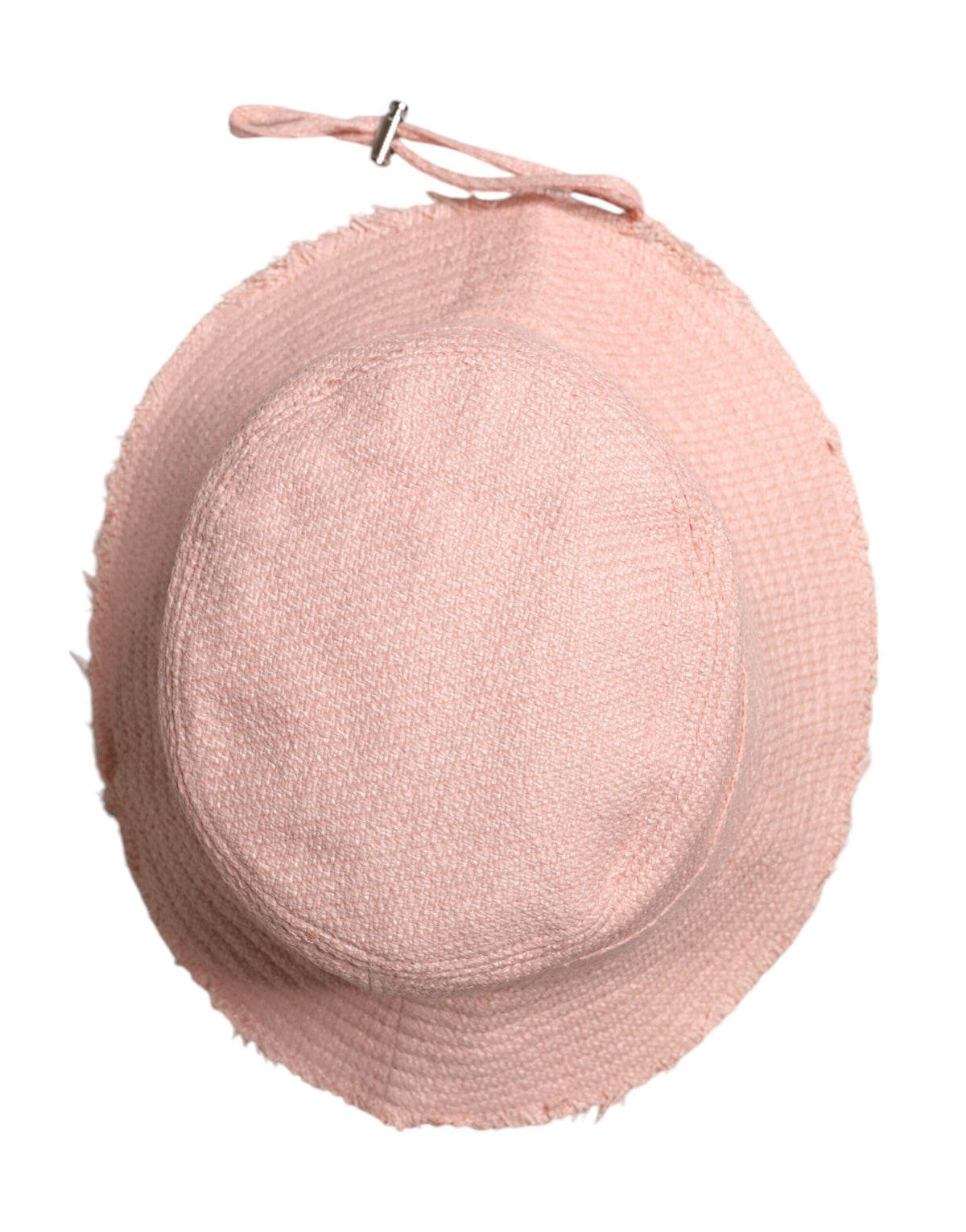 Dolce & Gabbana Pink Cotton Wide Brim Bucket Women's Hat