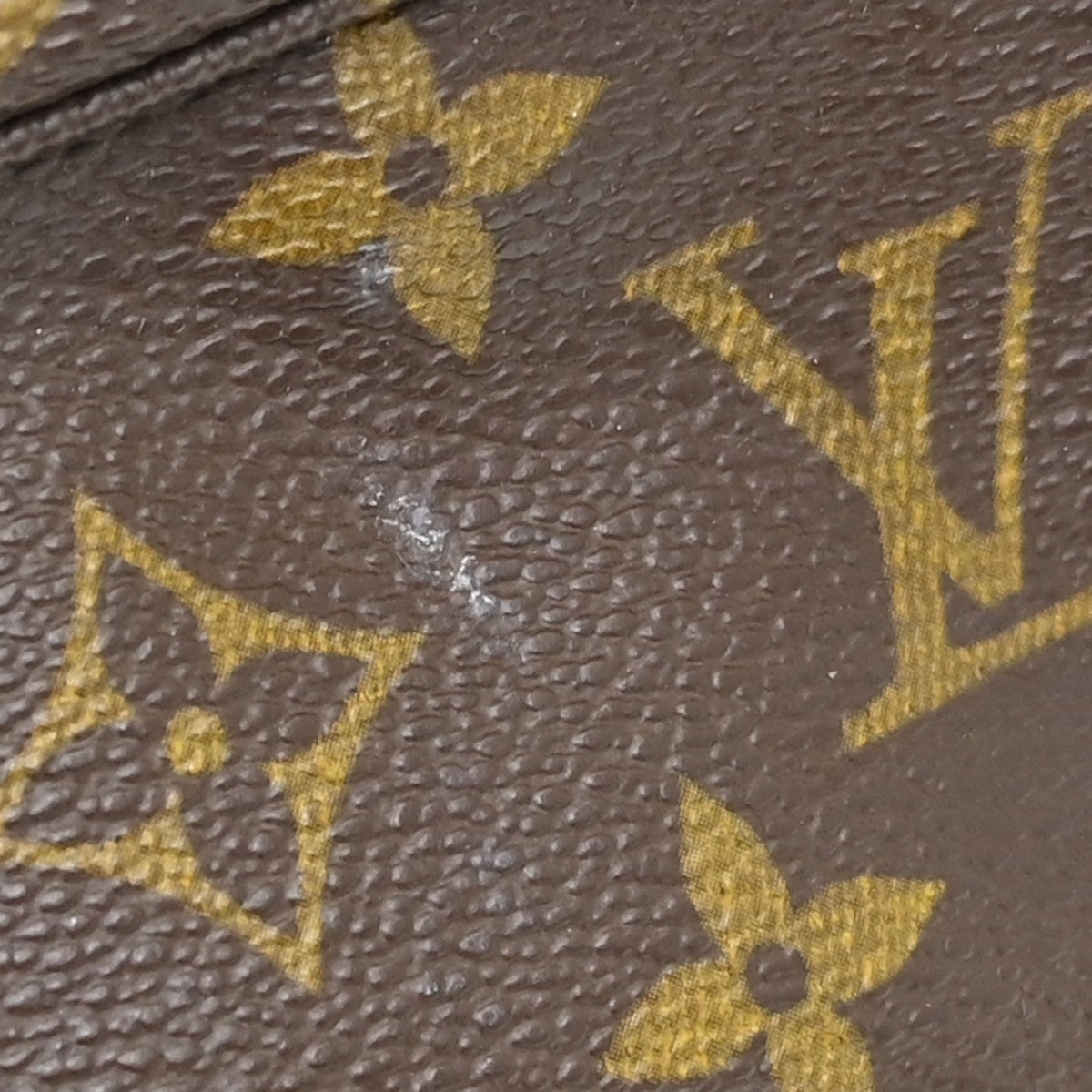 Louis Vuitton Vintage Montsouris Monogram Canvas Brown Canvas Backpack Bag (Pre-Owned)