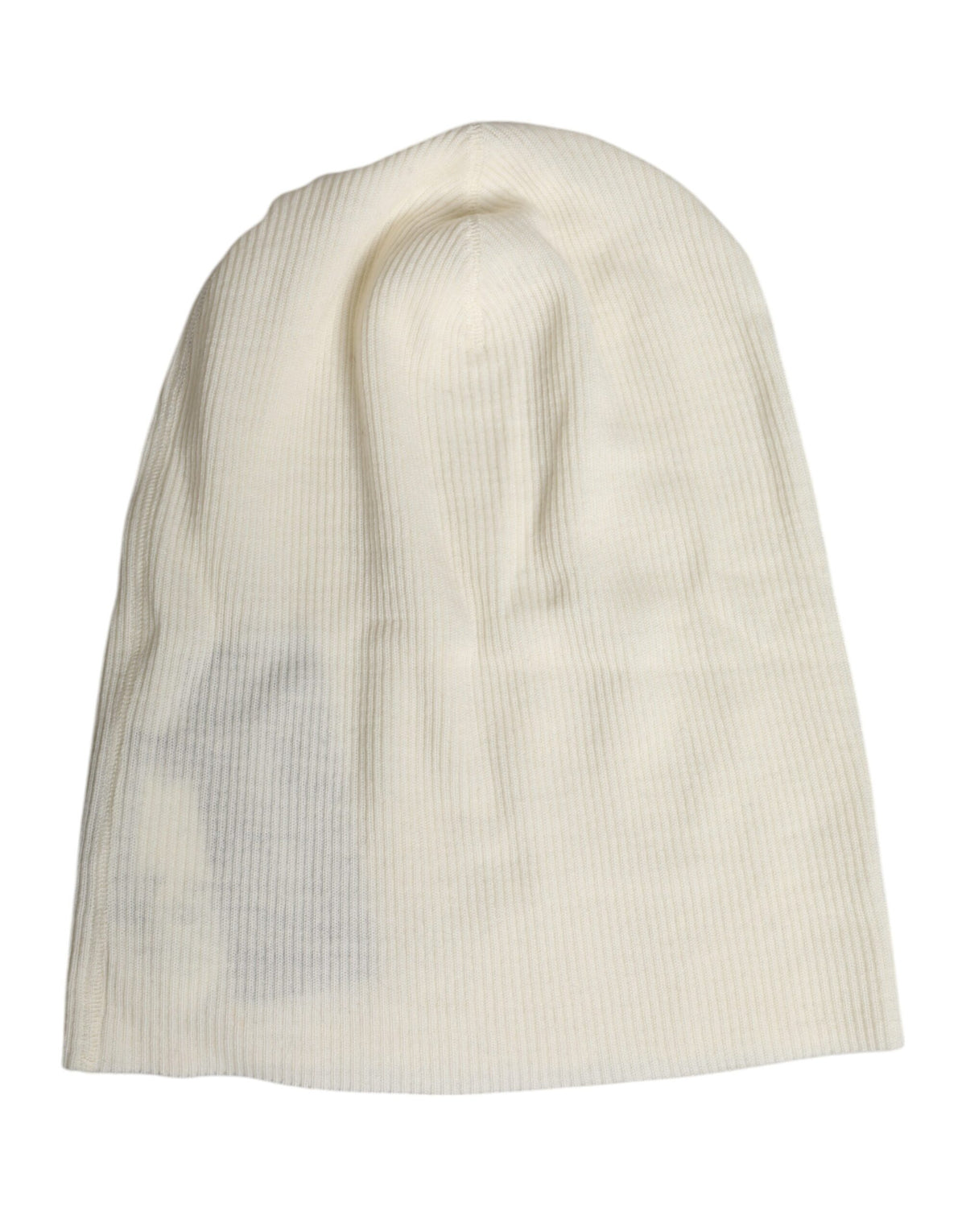 Dolce & Gabbana Beige Wool Blend Knitted Beanie Men's Cap