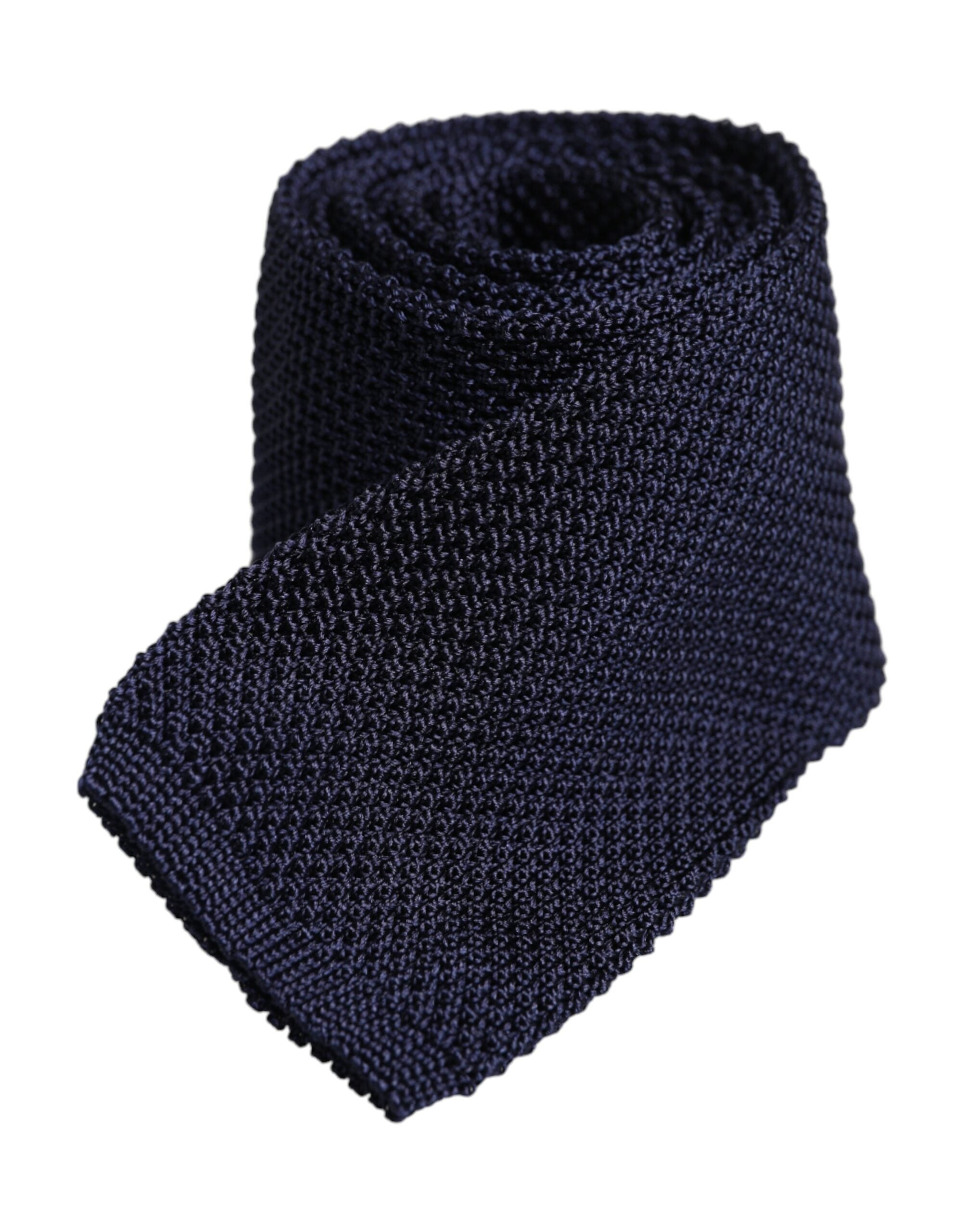 Dolce & Gabbana Dark Blue Silk Adjustable NeckMen's Men's Tie