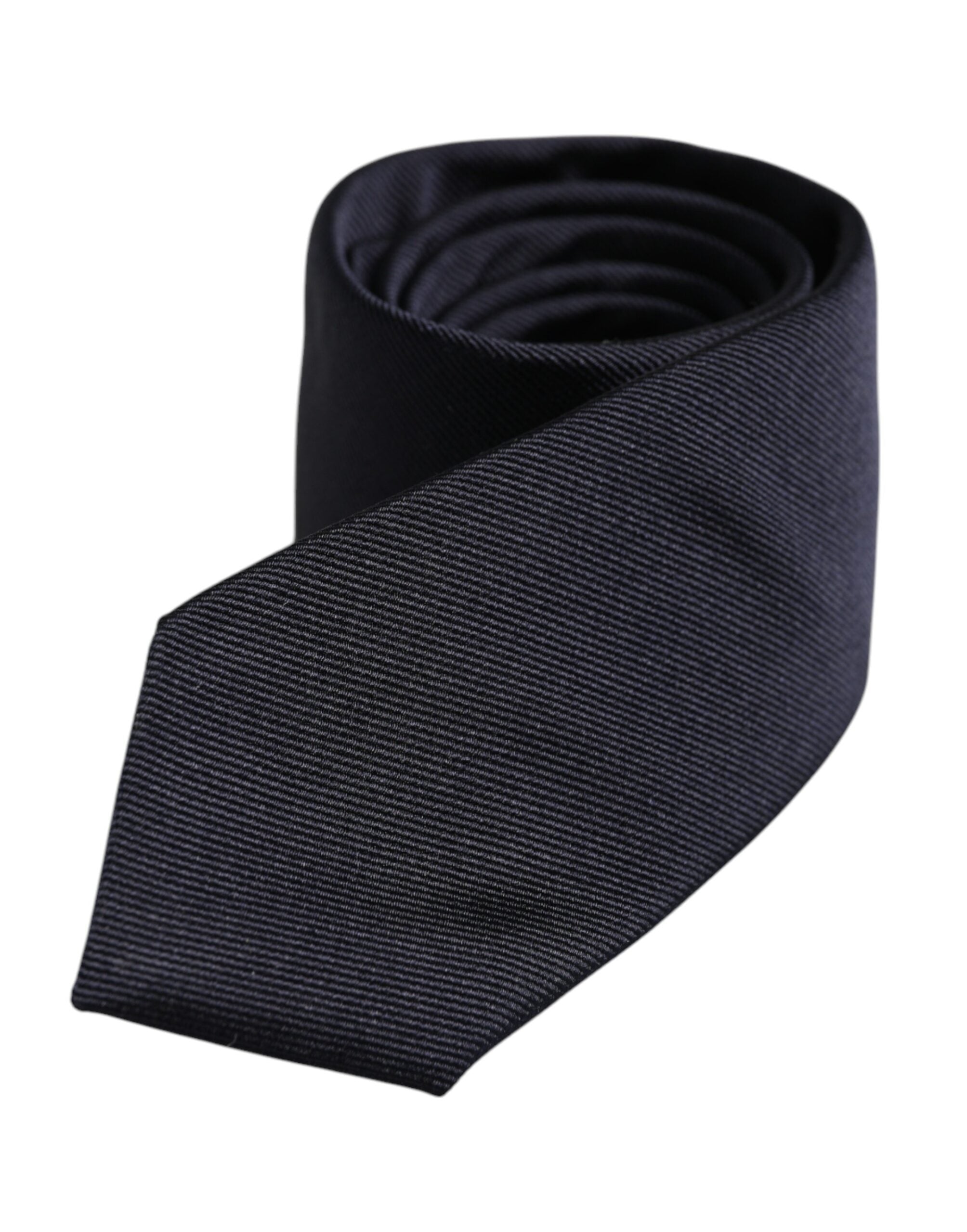 Dolce & Gabbana Dark Blue Silk Adjustable NeckMen's Men's Tie