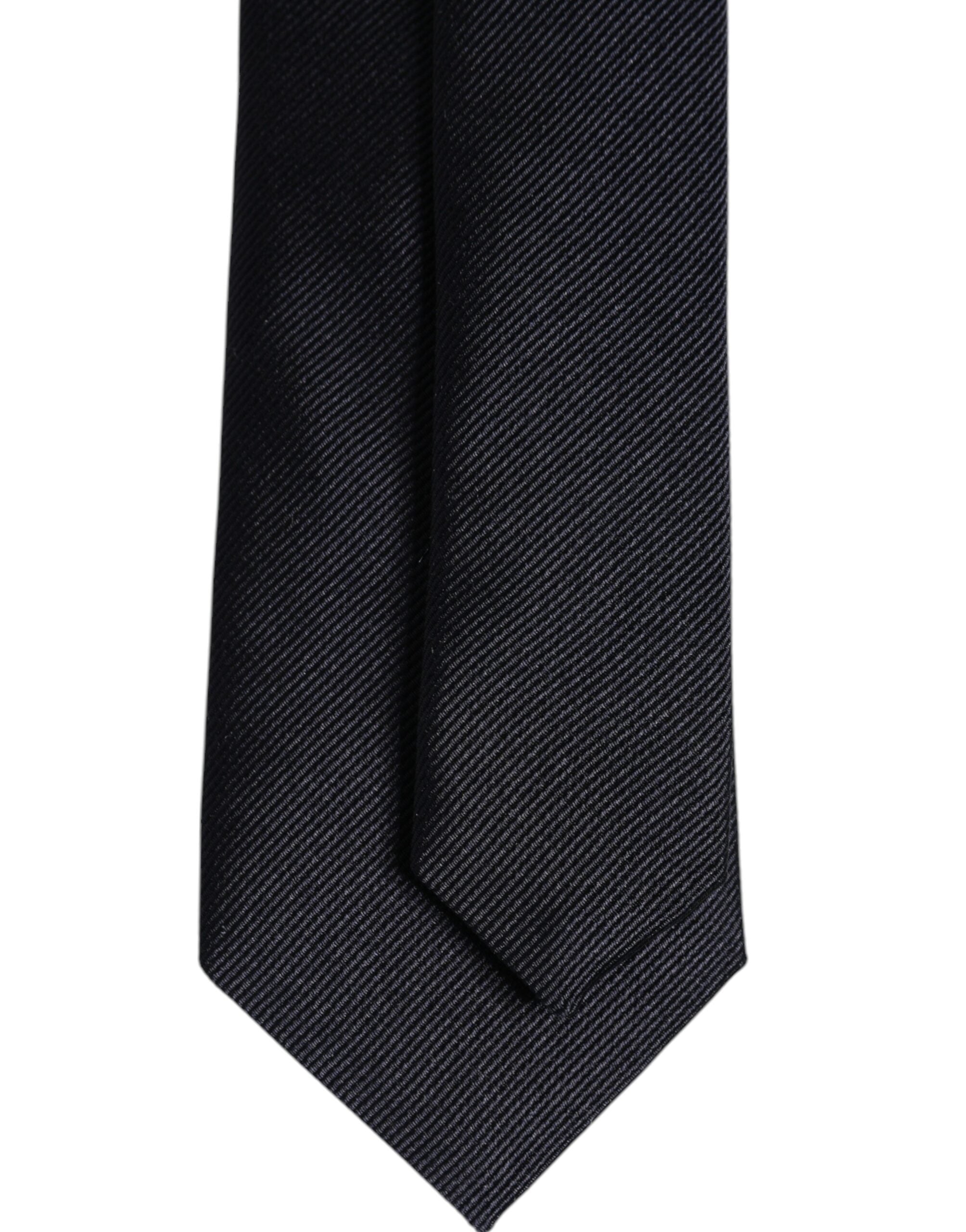 Dolce & Gabbana Dark Blue Silk Adjustable NeckMen's Men's Tie