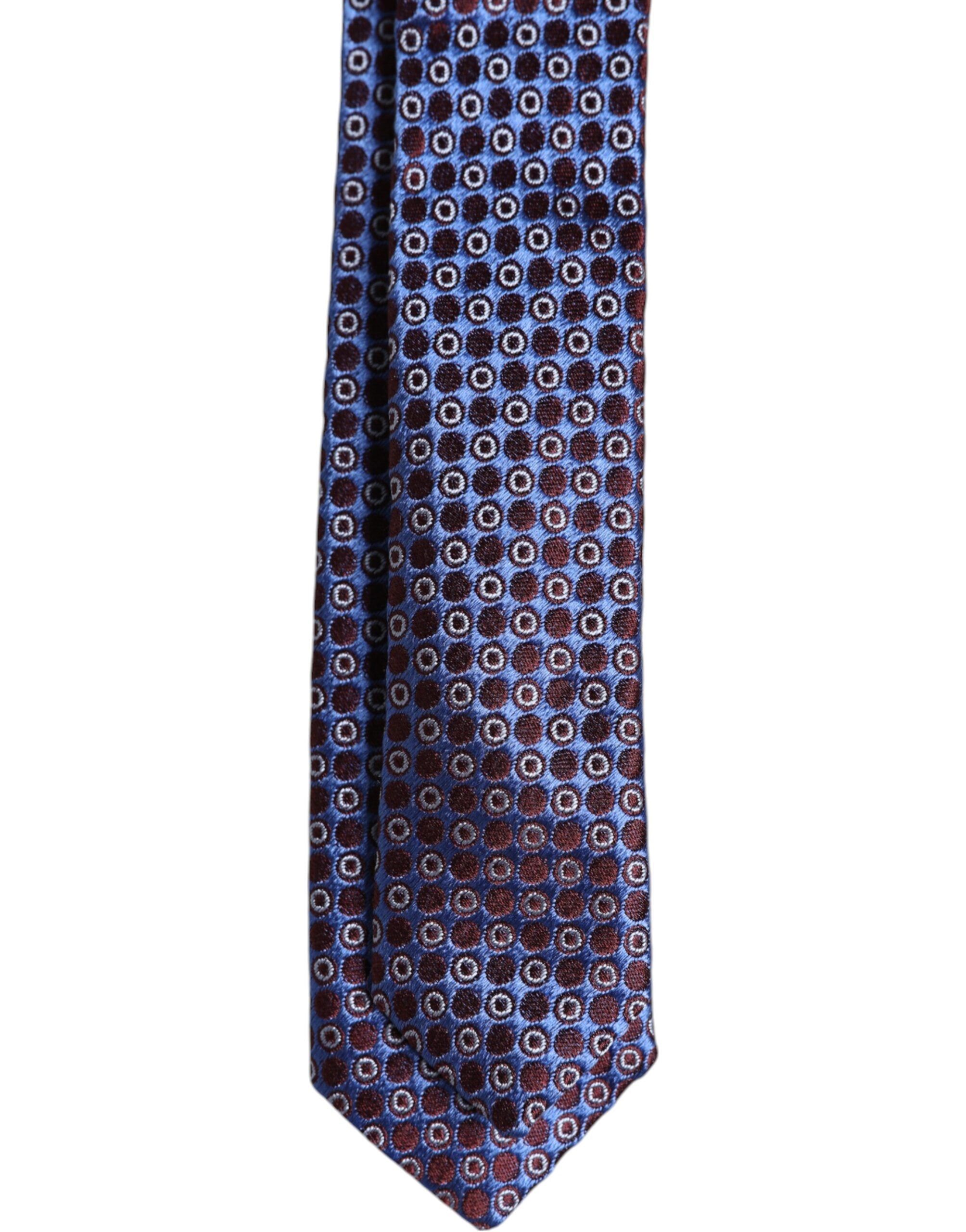 Dolce & Gabbana Multicolor Circles Silk Adjustable NeckMen's Men's Tie