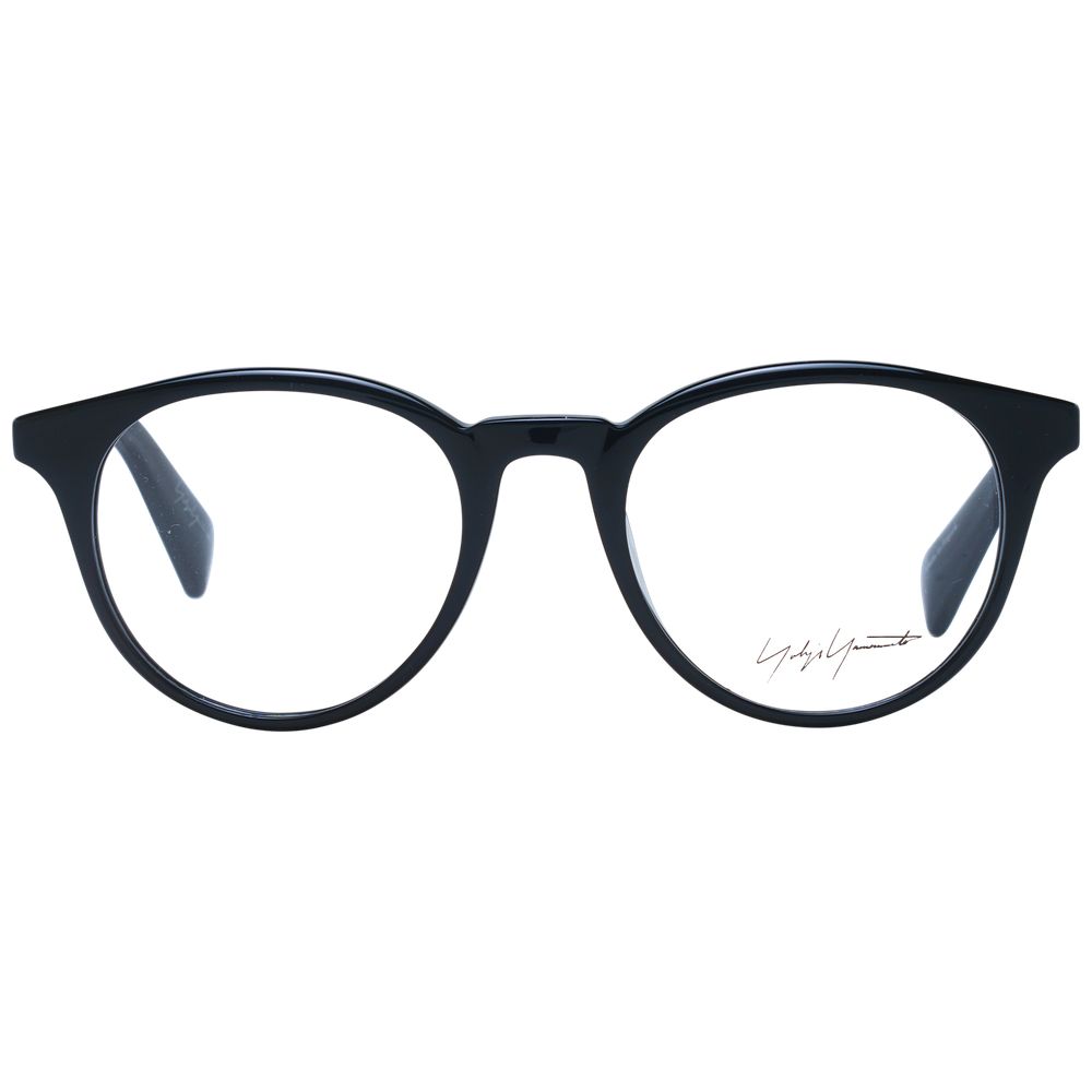 Yohji Yamamoto Black Metal Glasses Men's (Frames)