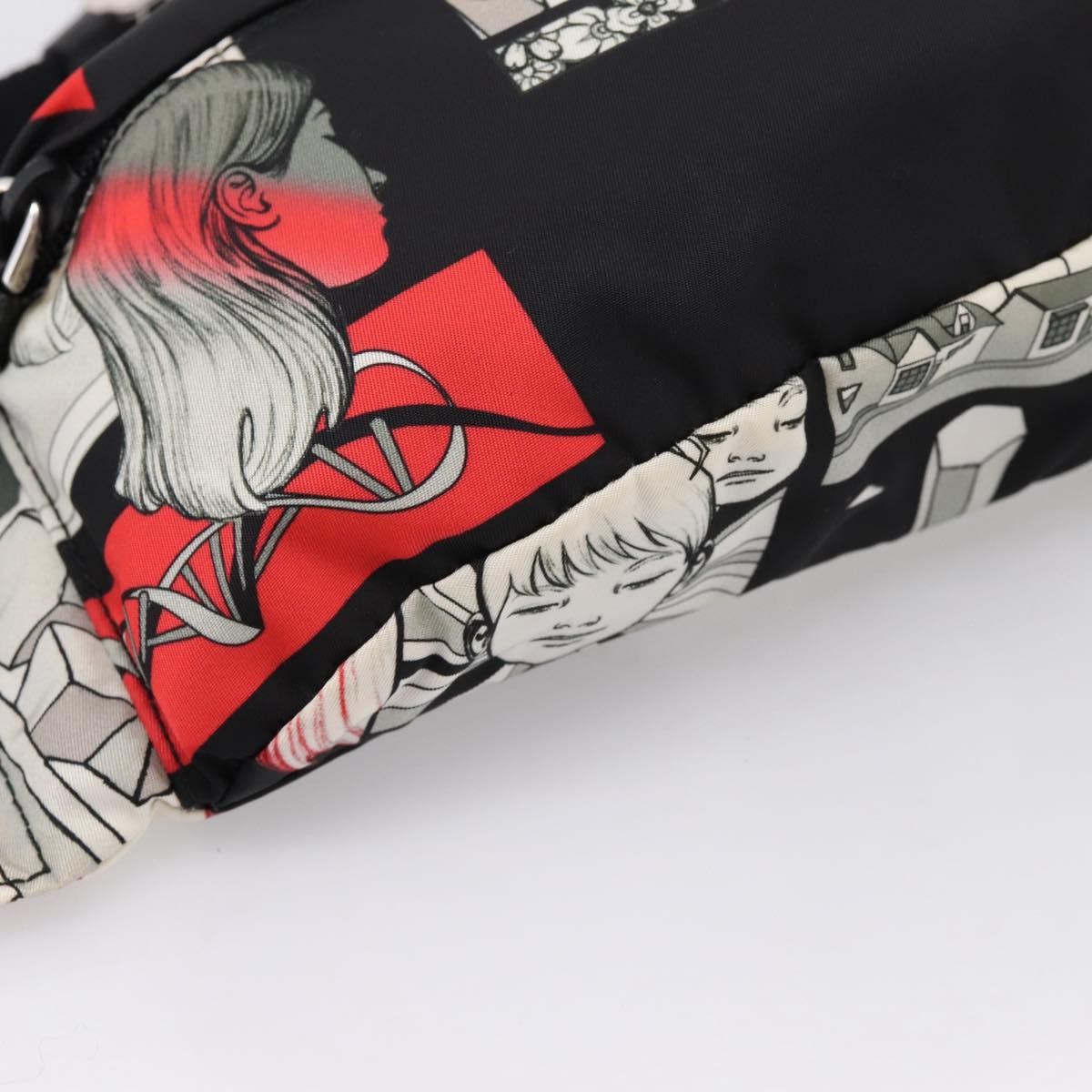 Prada Zip Waist Printed Tessuto Multicolour Nylon Handbag (Pre-Owned)