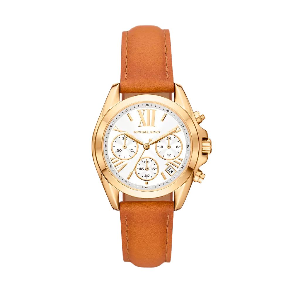 Michael Kors Brown Leather Women's Watch