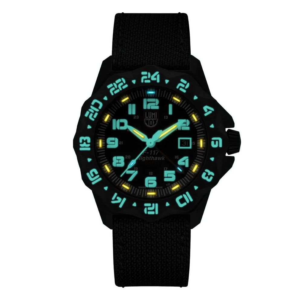 Luminox Black Fabric Men's Watch