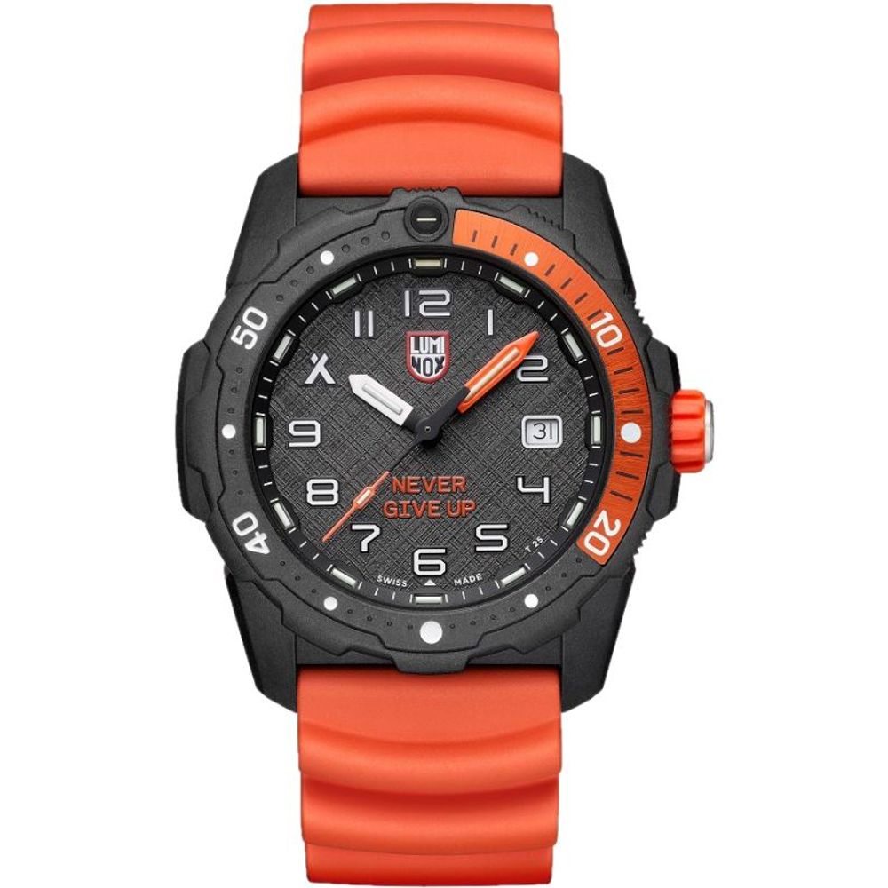 Luminox Orange Rubber Men's Watch