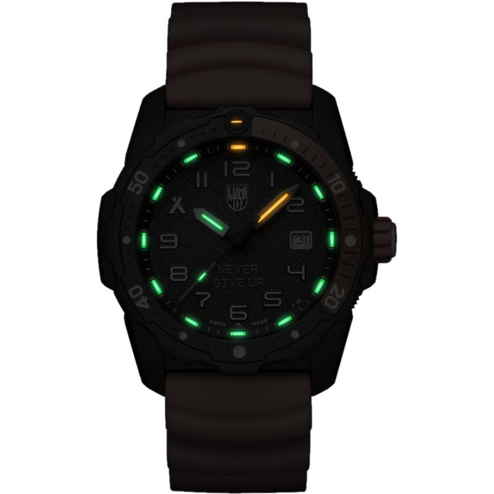 Luminox Orange Rubber Men's Watch