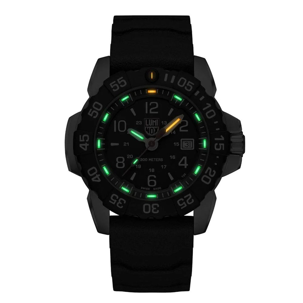 Luminox Black Rubber Men's Watch