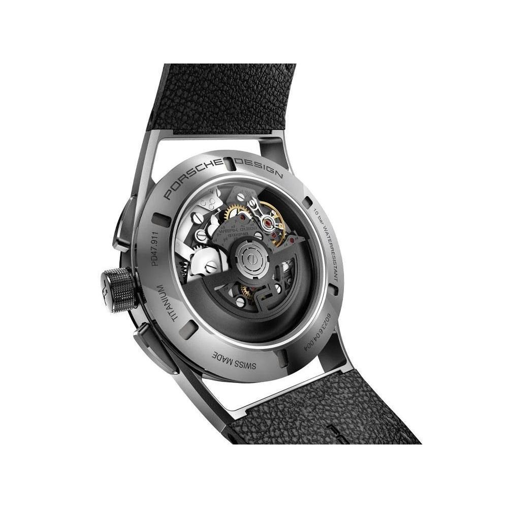 Porsche Design Brown Leather Men's Watch