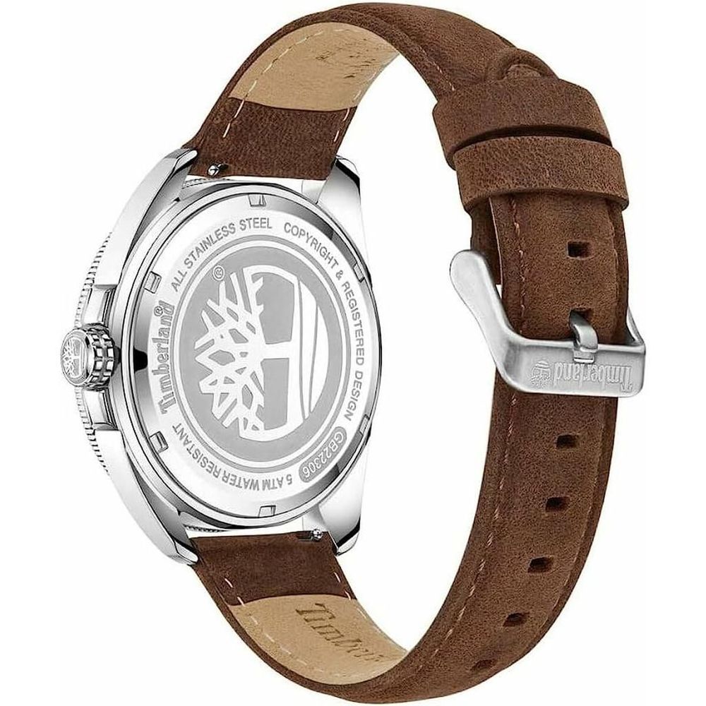 Timberland Brown Leather Men's Watch