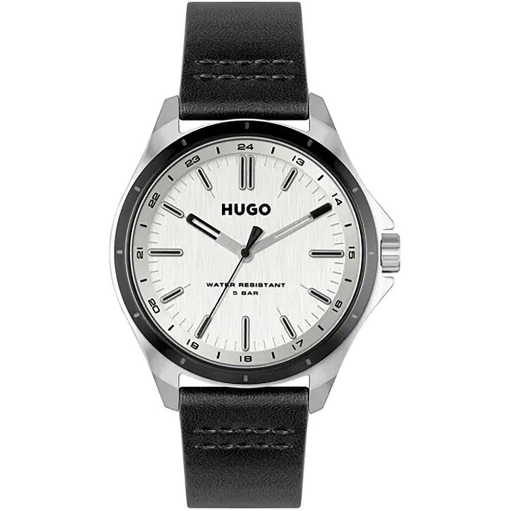 Hugo Boss Black Leather Men's Watch