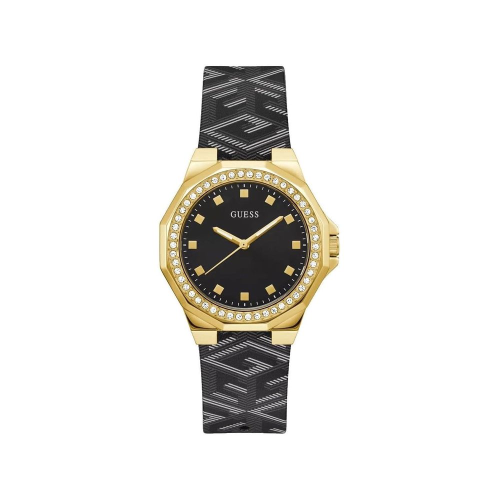 Guess Black Leather Women's Watch
