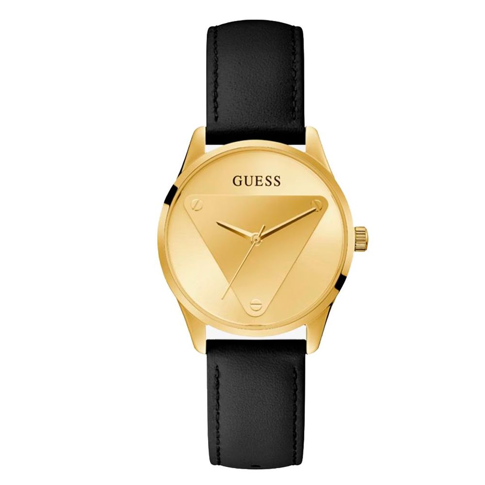 Guess Black Leather Women's Watch