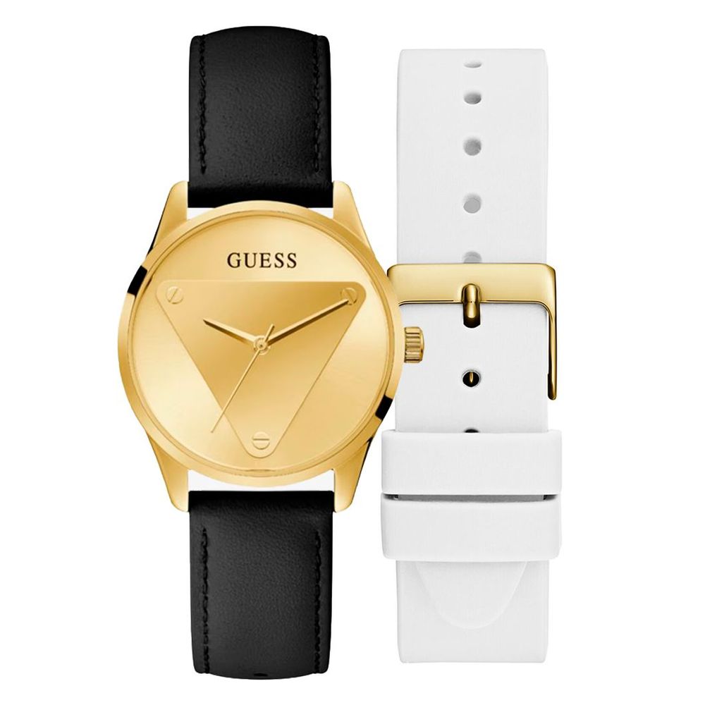 Guess Black Leather Women's Watch