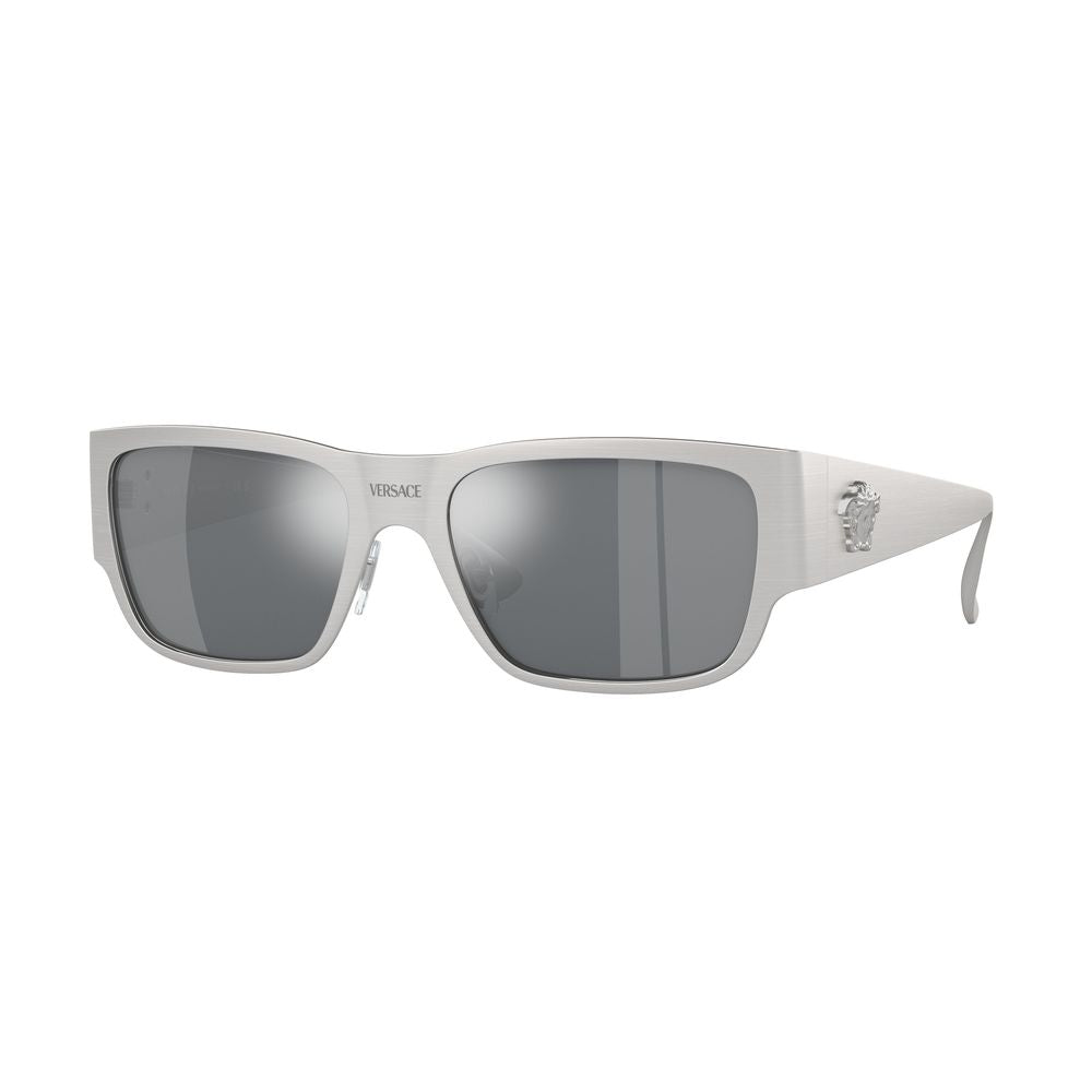 Versace Gray Acetate Women's Sunglasses