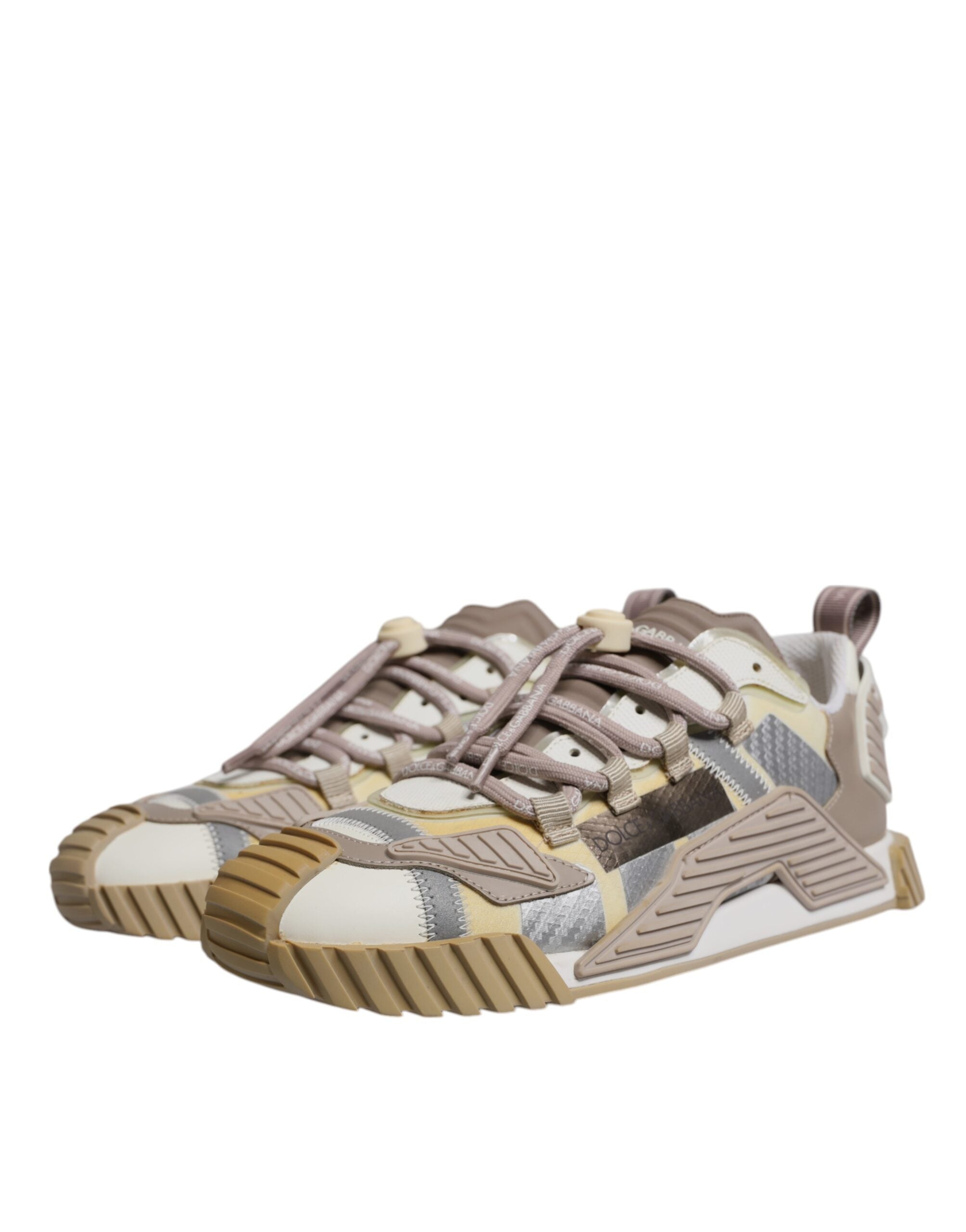Dolce & Gabbana Multicolor Lace Up Low Top NS1 Sneakers Men's Shoes (Pre-Owned)