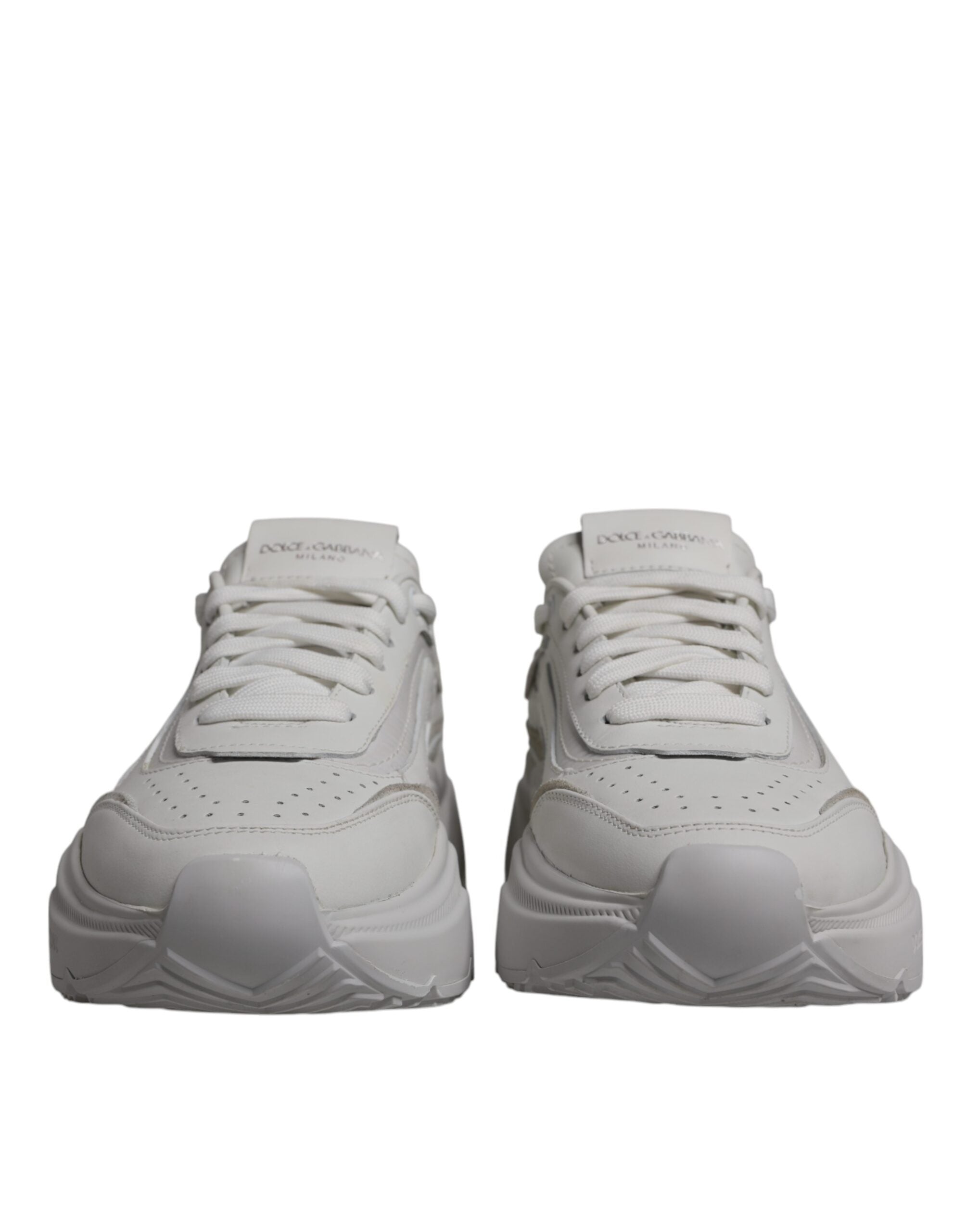 Dolce & Gabbana White Daymaster Low Top Sneakers Men's Shoes (Pre-Owned)