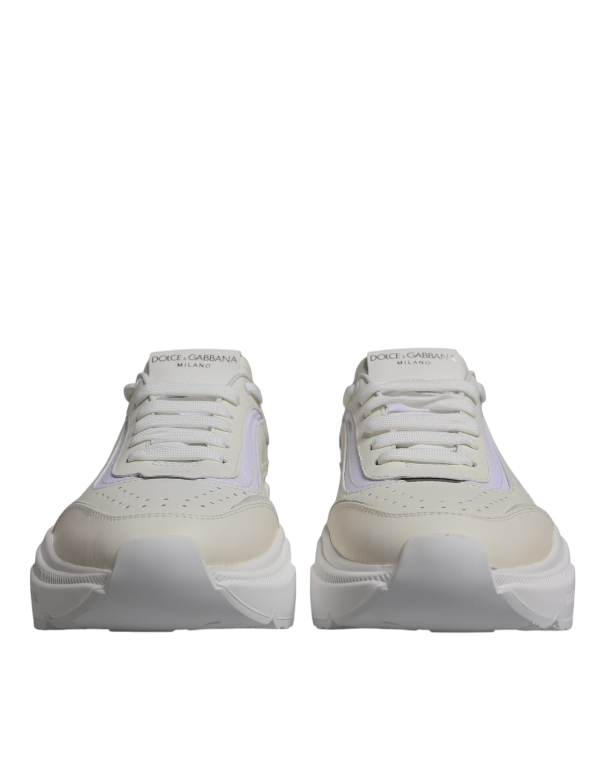 Dolce & Gabbana White Daymaster Low Top Sneakers Men's Shoes (Pre-Owned)