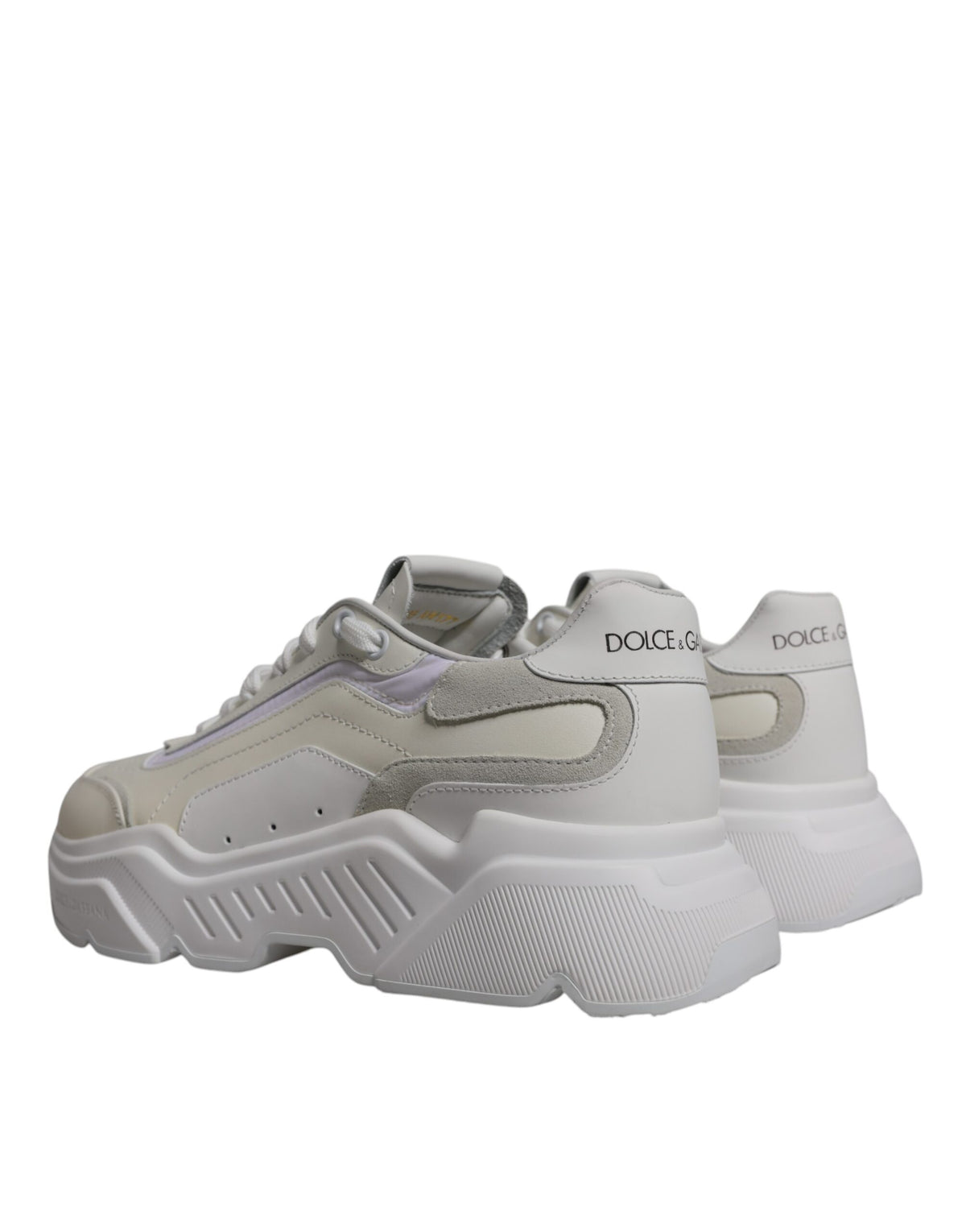 Dolce & Gabbana White Daymaster Low Top Sneakers Men's Shoes (Pre-Owned)