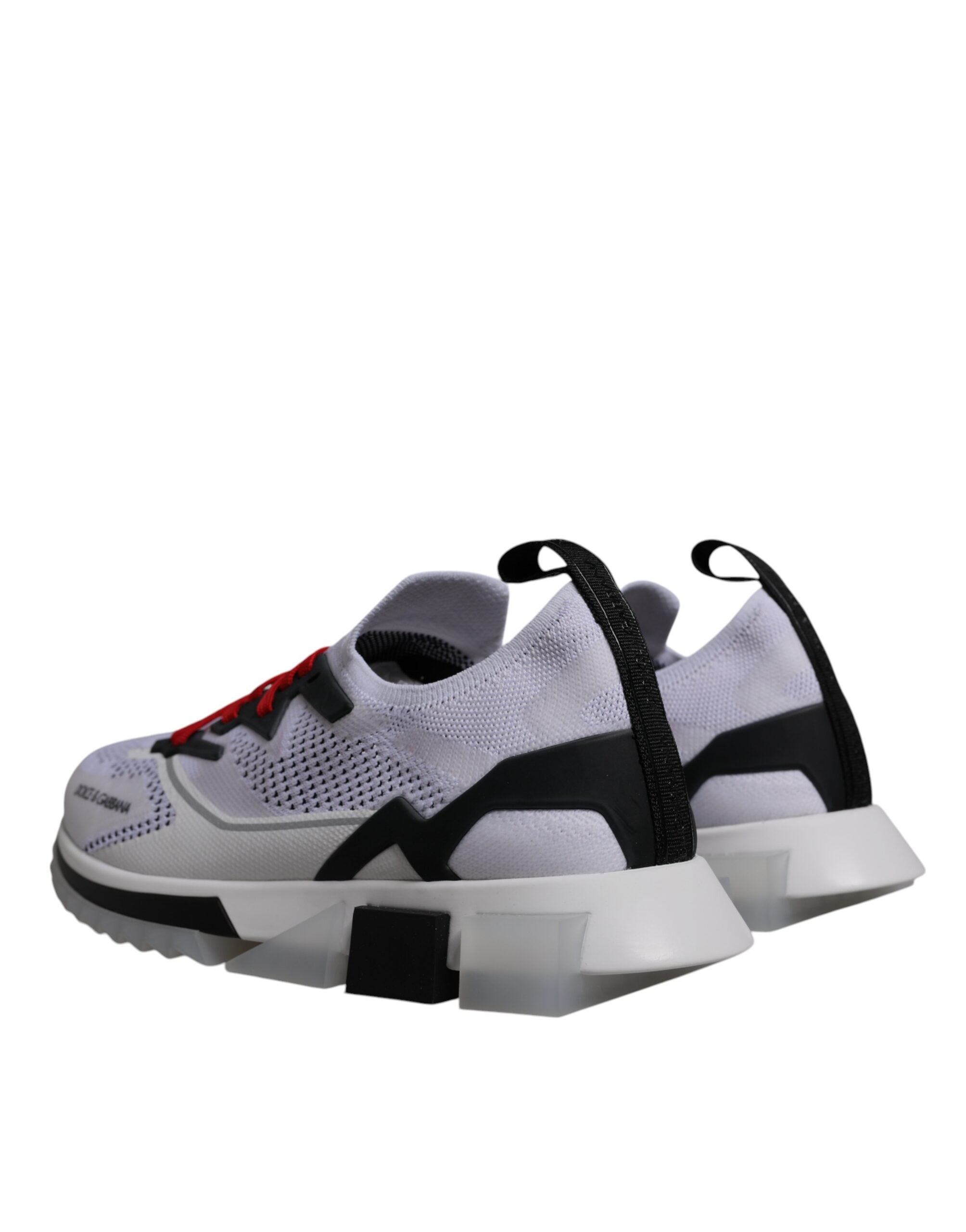 Dolce & Gabbana White SORRENTO Sport Stretch Sneakers Men's Shoes