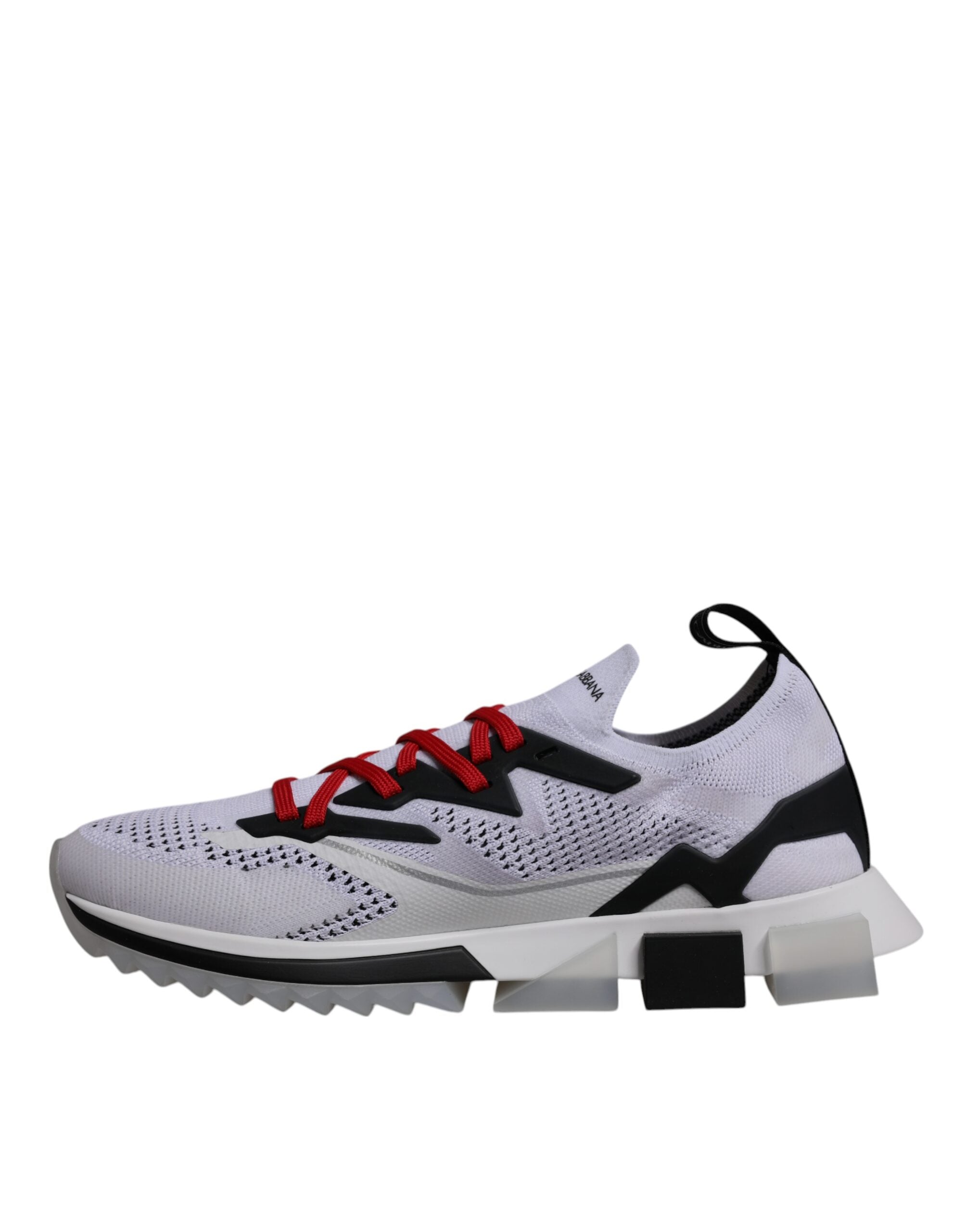 Dolce & Gabbana White SORRENTO Sport Stretch Sneakers Men's Shoes