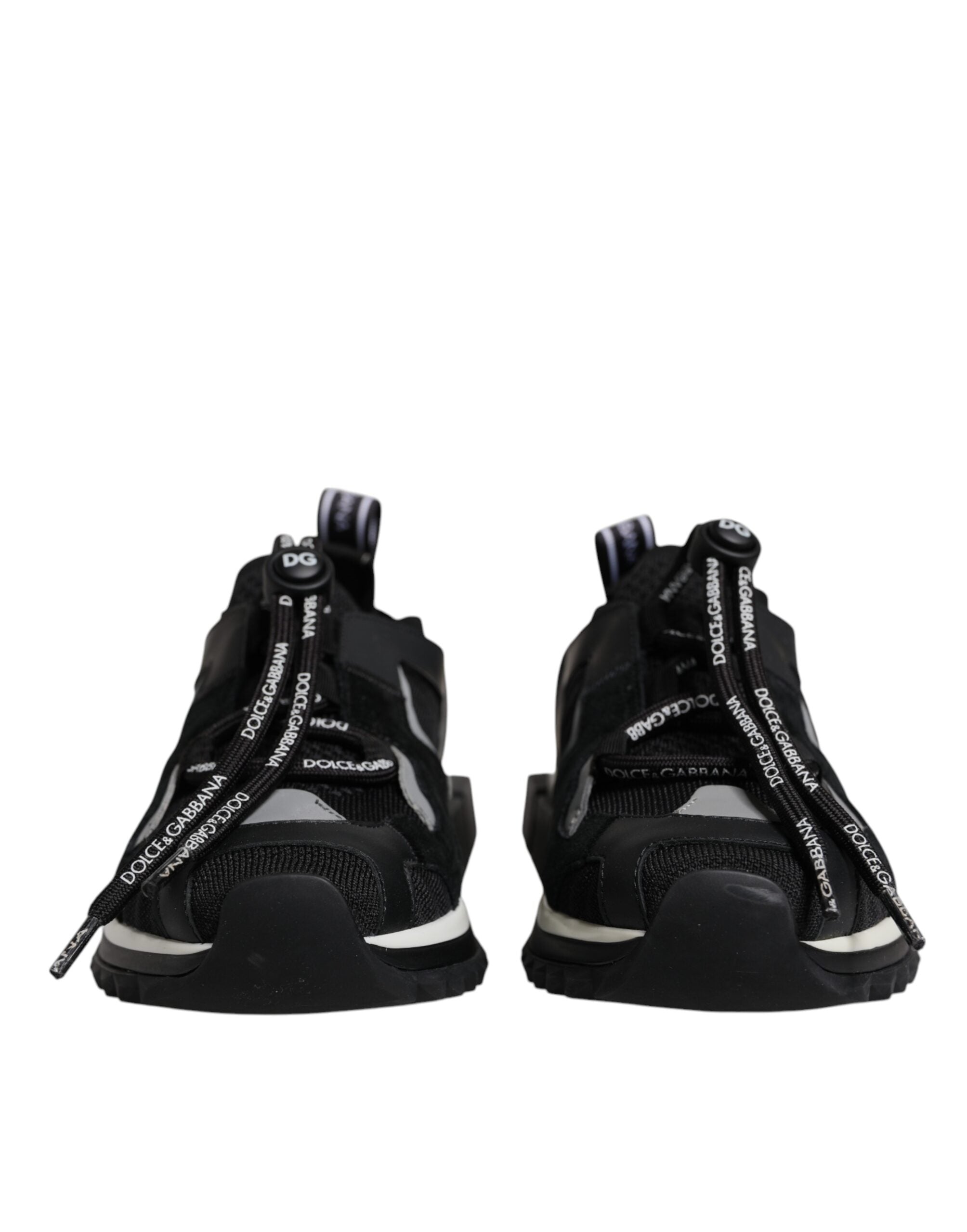 Dolce & Gabbana Black Mesh Sorrento Trekking Sneakers Women's Shoes (Pre-Owned)