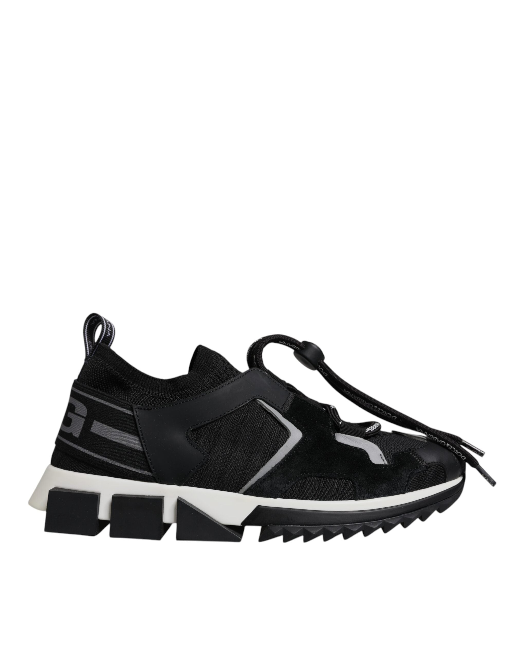 Dolce & Gabbana Black Mesh Sorrento Trekking Sneakers Women's Shoes (Pre-Owned)