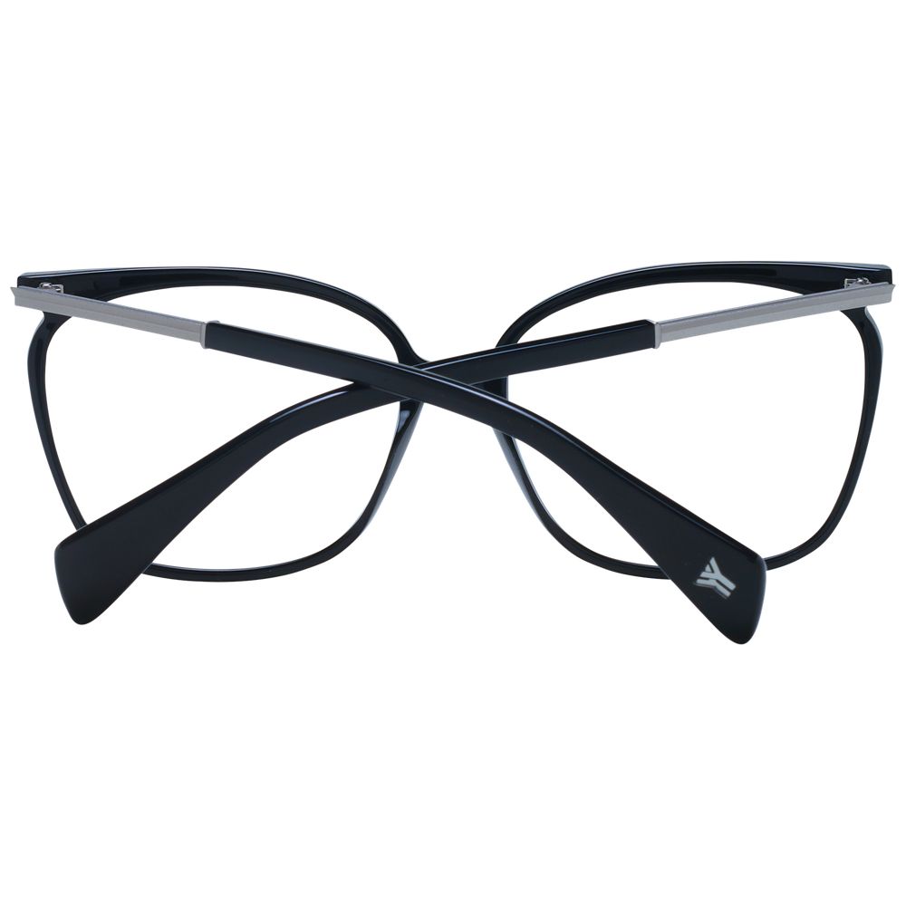 Yohji Yamamoto Black Acetate Glasses Women's (Frames)