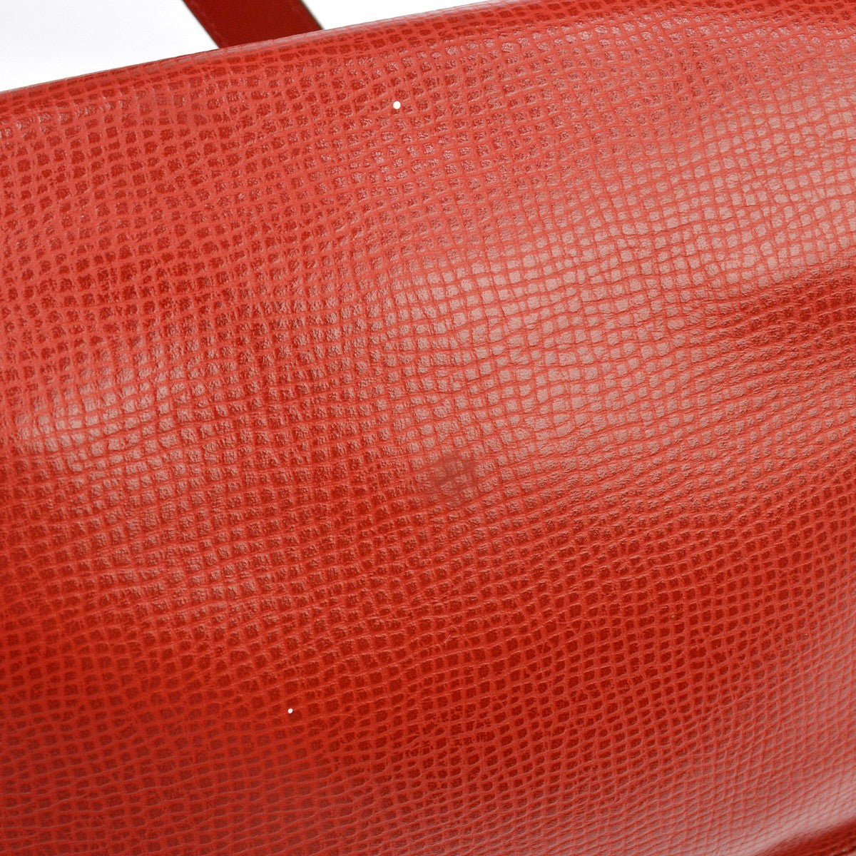 Christian Dior Shoulder Leather Red Leather Shoulder Bag Bag (Pre-Owned)