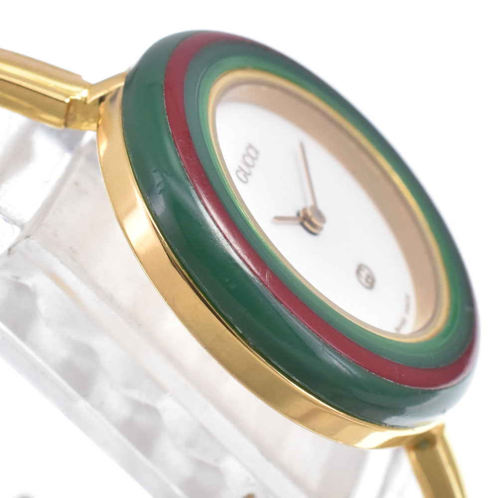 Gucci Interchangeable Bezel Quartz Stainless Steel With Plastic Watch (Pre-Owned)