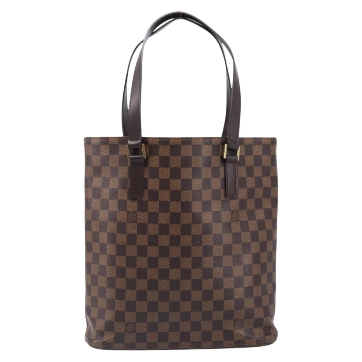 Louis Vuitton Vavin Damier Brown Canvas Tote Bag Bag (Pre-Owned)