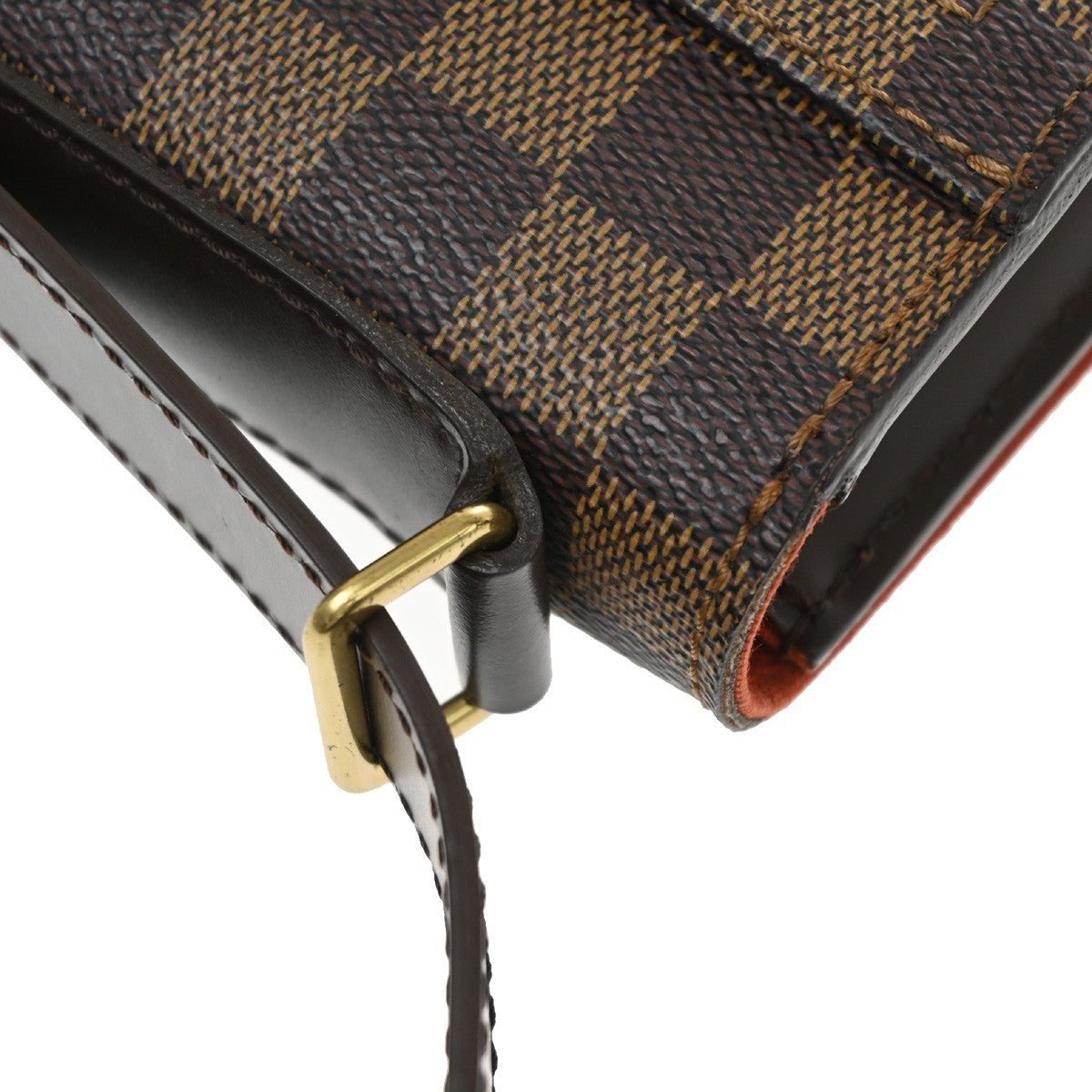 Louis Vuitton Portobello Messenger Damier Brown Canvas Crossbody Bag Bag (Pre-Owned)