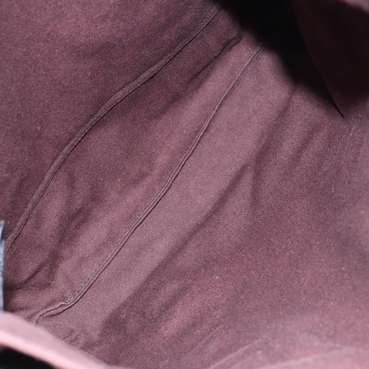 Hermes Fourre-Tout Herline Fourre-Tout Herline Burgundy Canvas Tote Bag Bag (Pre-Owned)