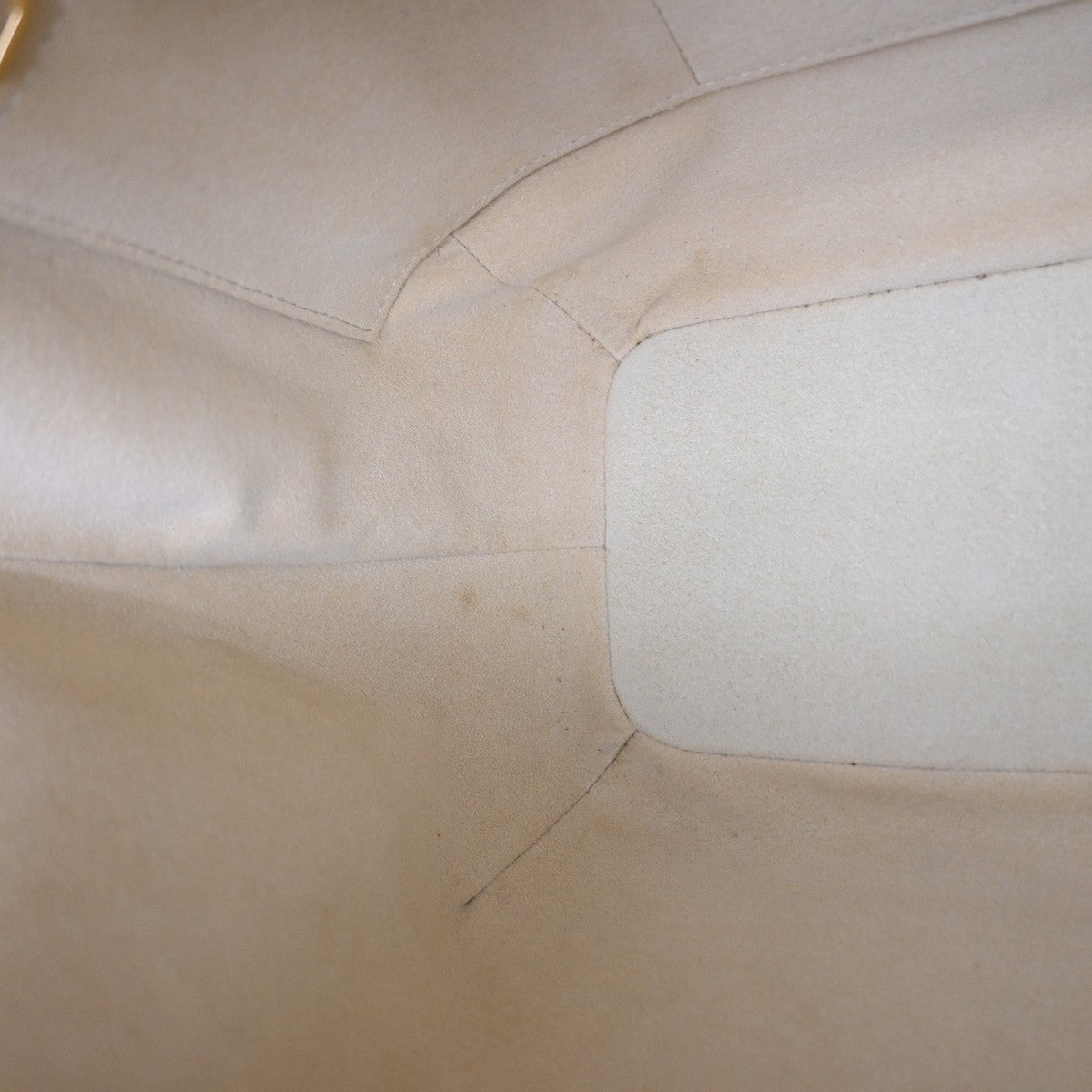 Louis Vuitton Salina Damier White Canvas Handbag (Pre-Owned)