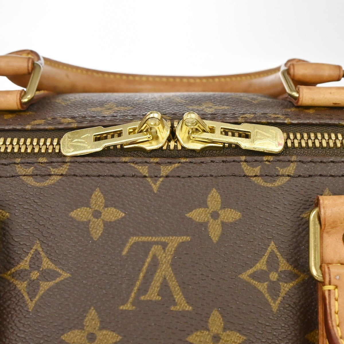 Louis Vuitton Keepall Monogram Canvas Brown Canvas Travel Bag Bag (Pre-Owned)