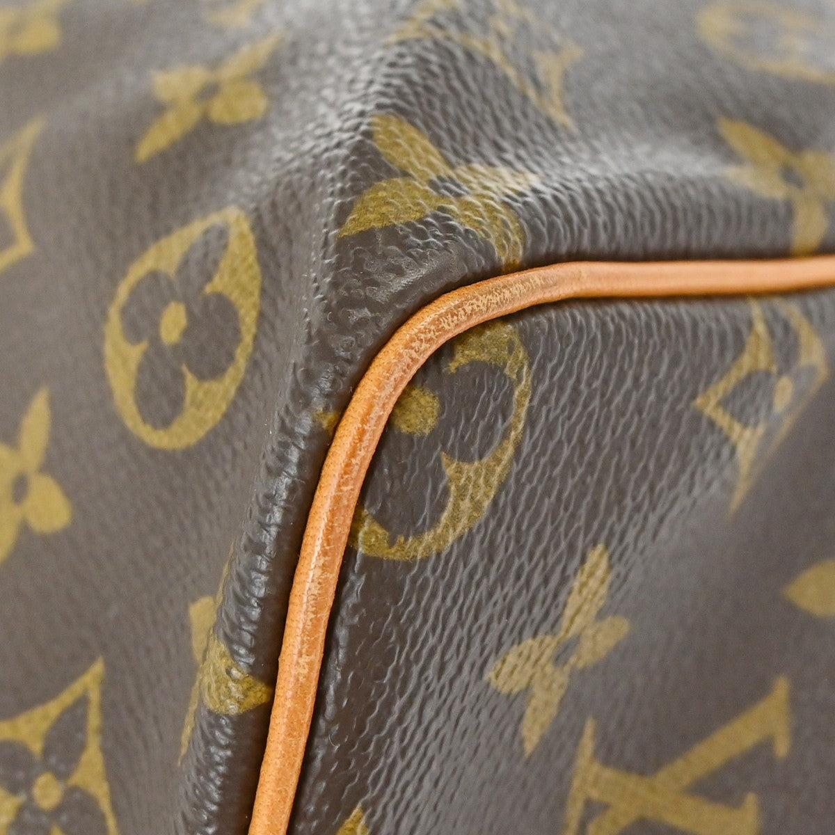 Louis Vuitton Keepall Monogram Brown Canvas Travel Bag Bag (Pre-Owned)