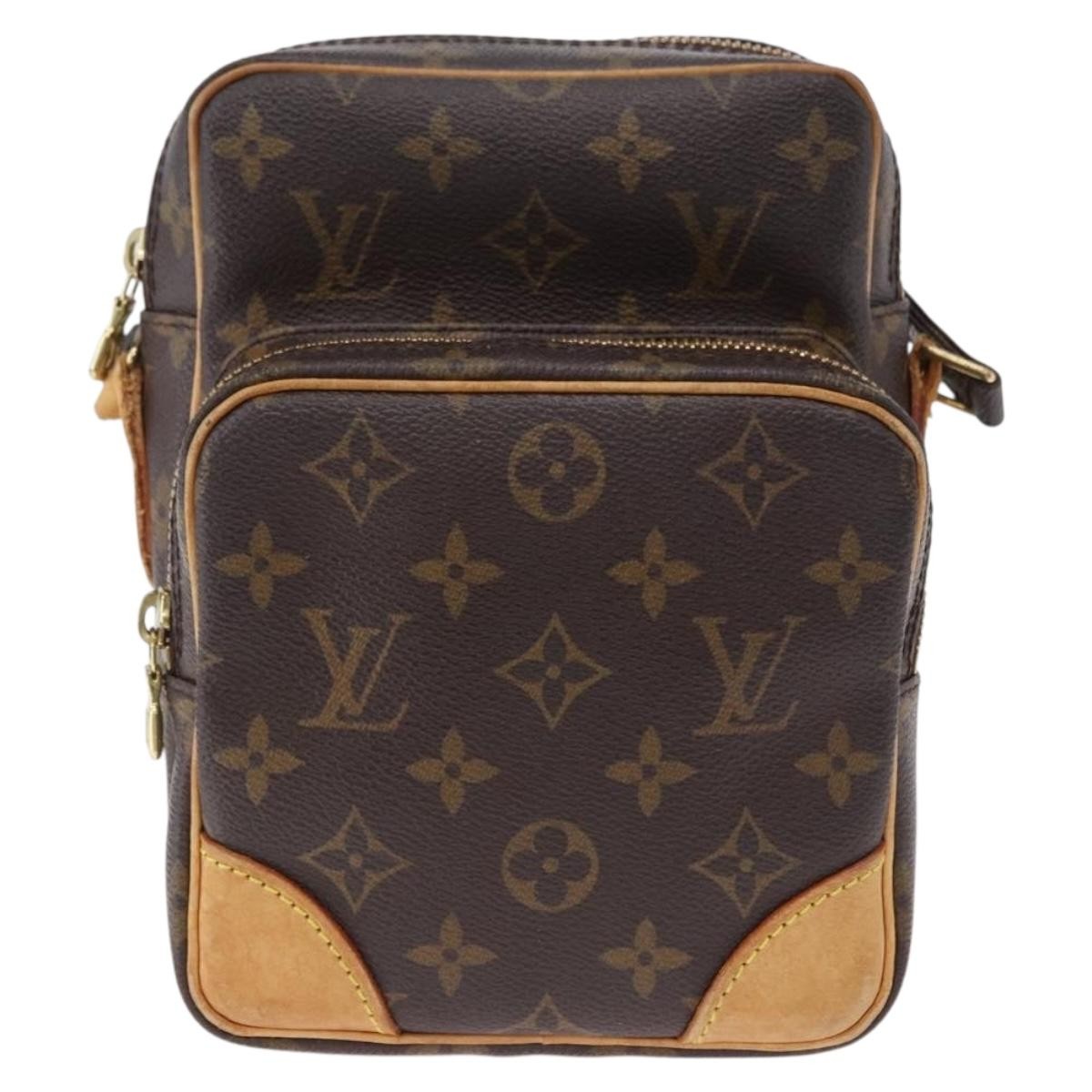 Louis Vuitton Amazone Monogram Canvas Brown Canvas Shoulder Bag Bag (Pre-Owned)