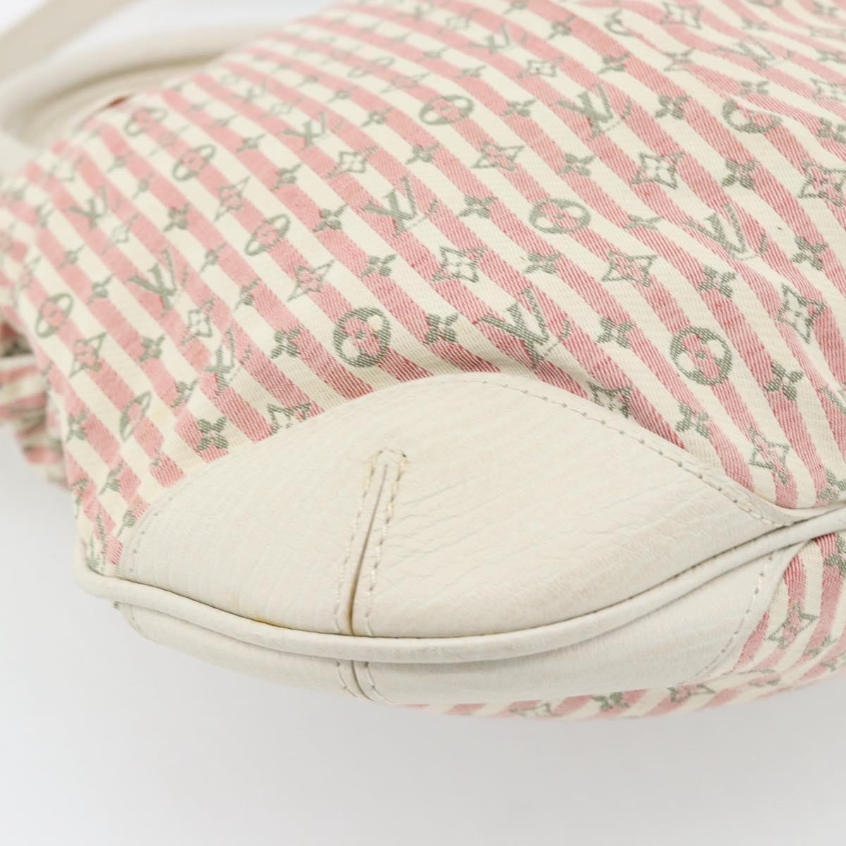 Louis Vuitton Marina Mini Lin Croisette Pink Canvas Handbag (Pre-Owned)