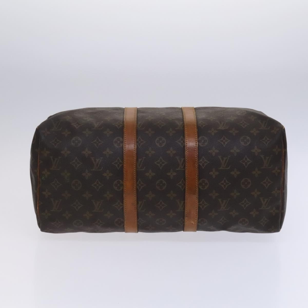 Louis Vuitton Keepall Monogram Canvas Brown Canvas Travel Bag Bag (Pre-Owned)