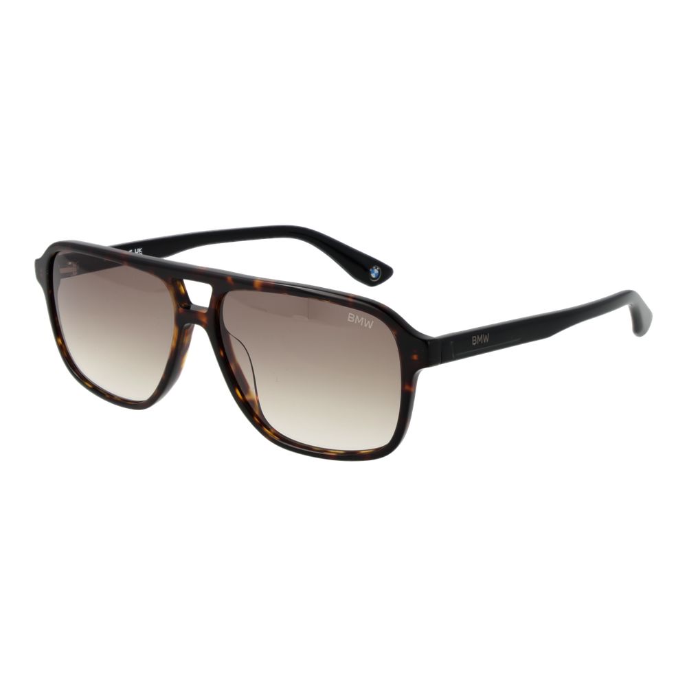 BMW Brown Acetate Men's Sunglasses
