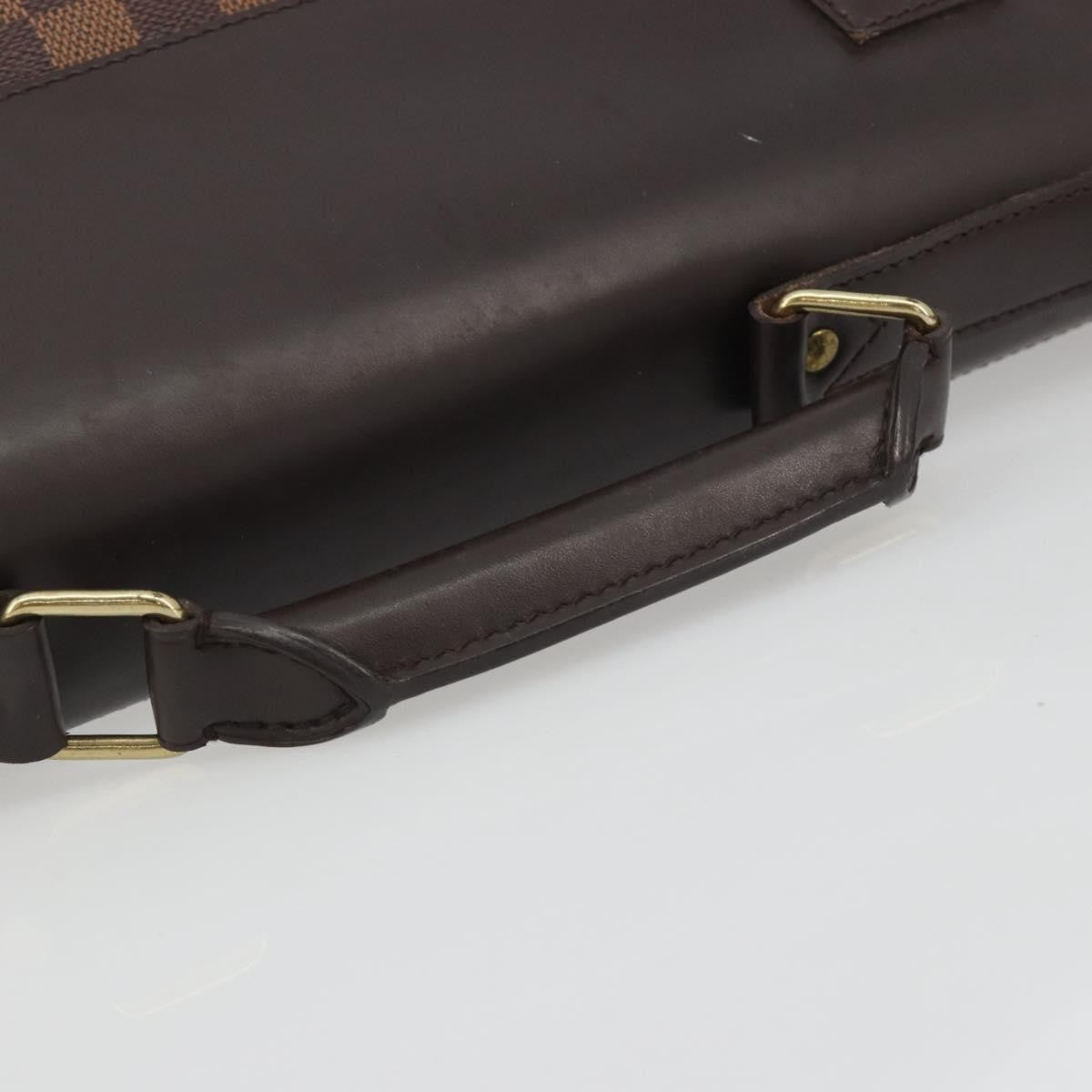 Louis Vuitton West End Centenaire Damier Brown Canvas Travel Bag Bag (Pre-Owned)