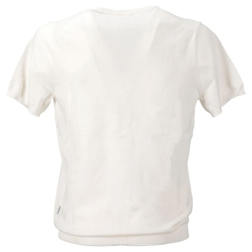 People Of Shibuya White Cotton Polo Men's Shirt