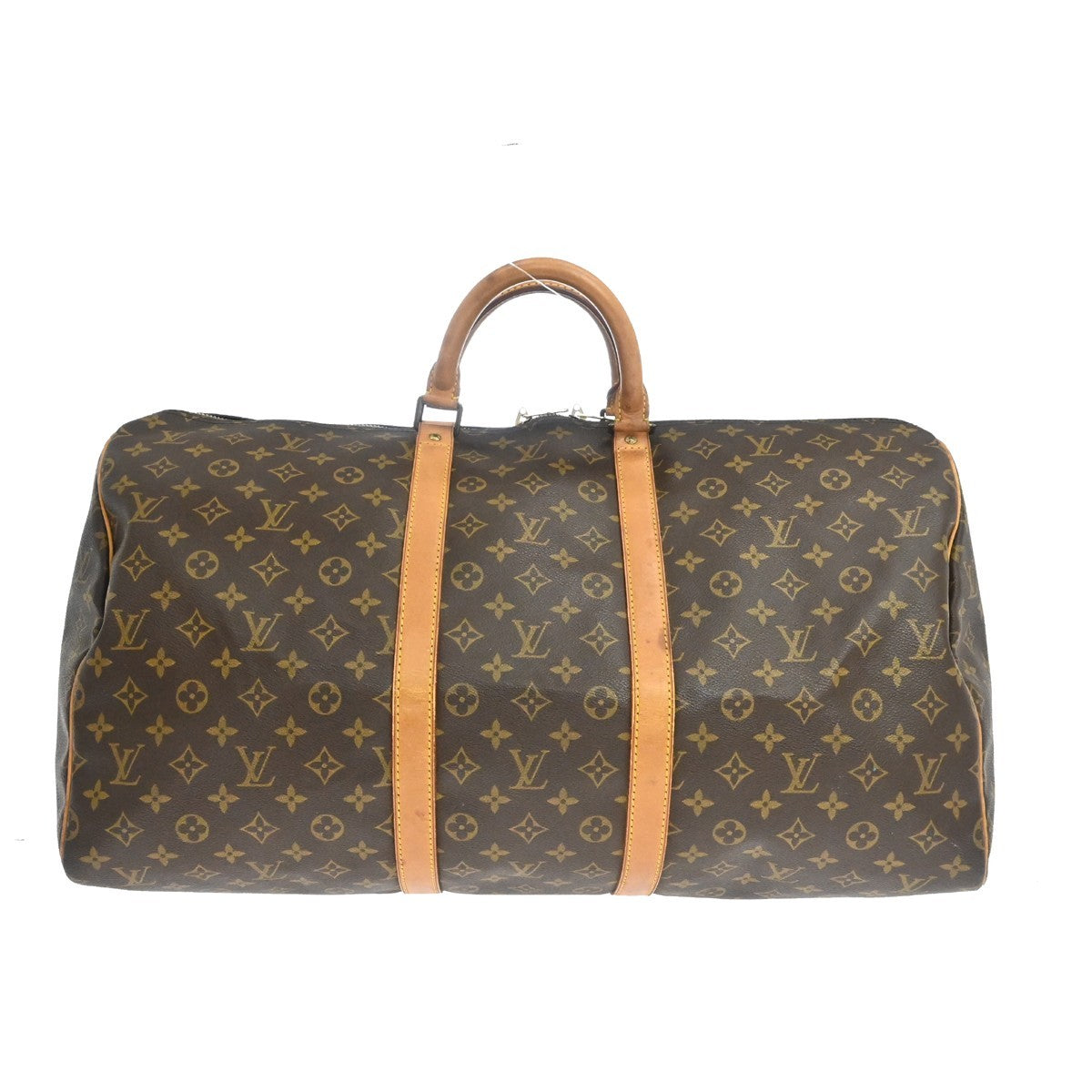 Louis Vuitton Keepall Monogram Canvas Brown Canvas Travel Bag Bag (Pre-Owned)