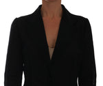 Dolce & Gabbana Semi-Transparent Darkgreen Nylon Women's Blazer