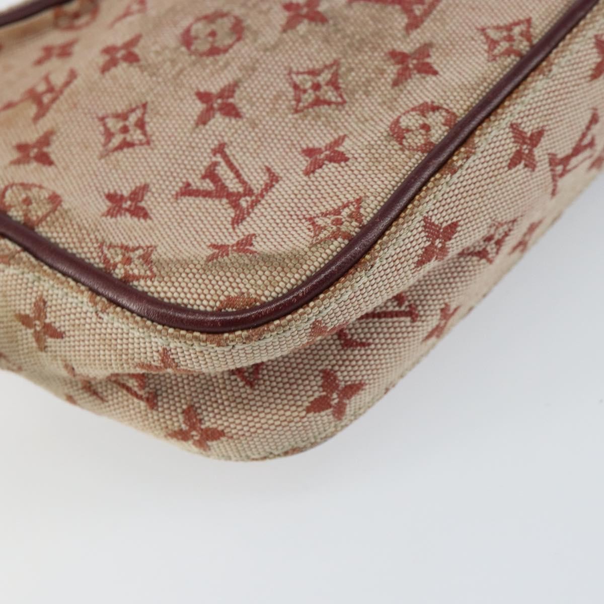 Louis Vuitton Juliette Mini Lin Red Canvas Shoulder Bag Bag (Pre-Owned)