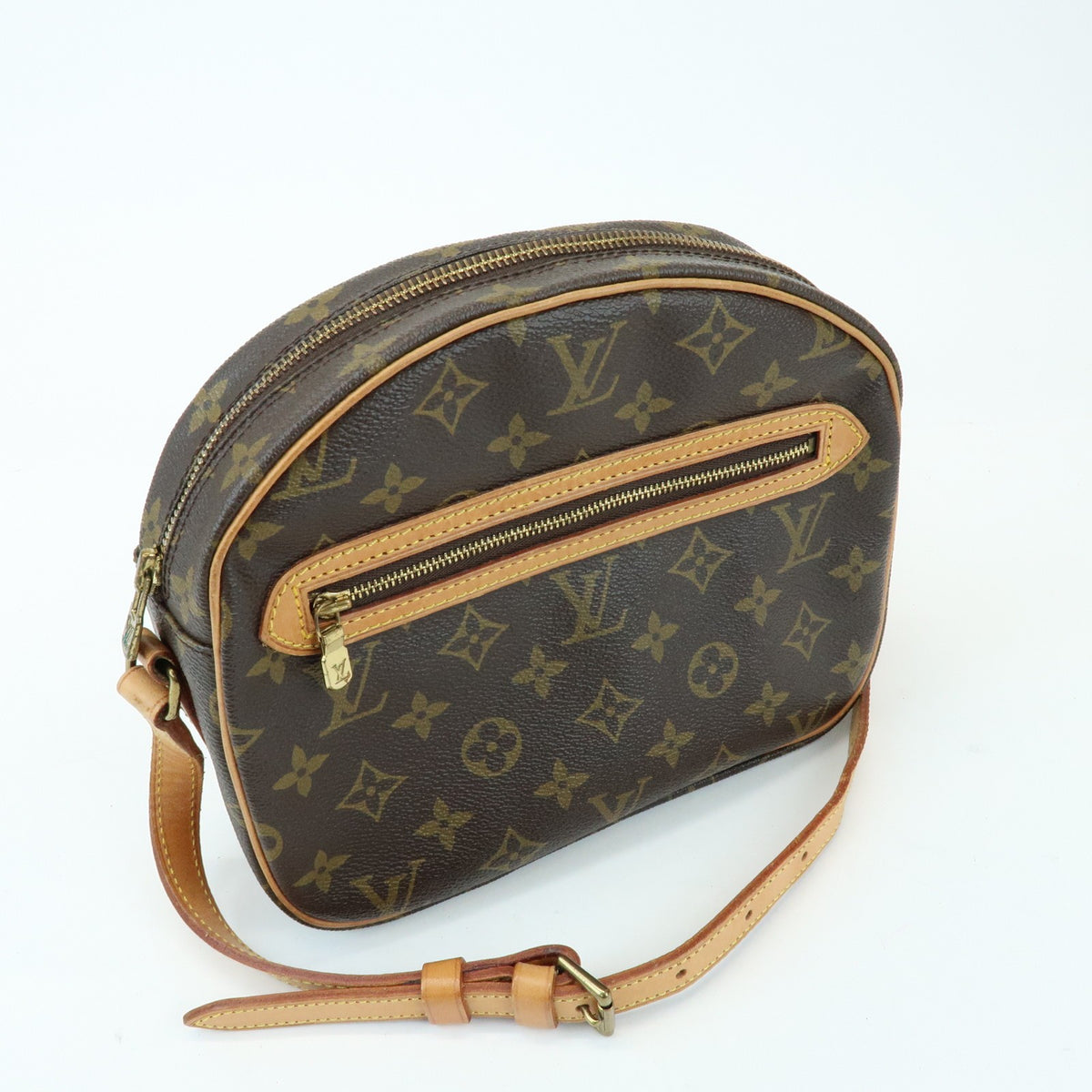 Louis Vuitton Senlis Monogram Canvas Brown Canvas Shoulder Bag Bag (Pre-Owned)