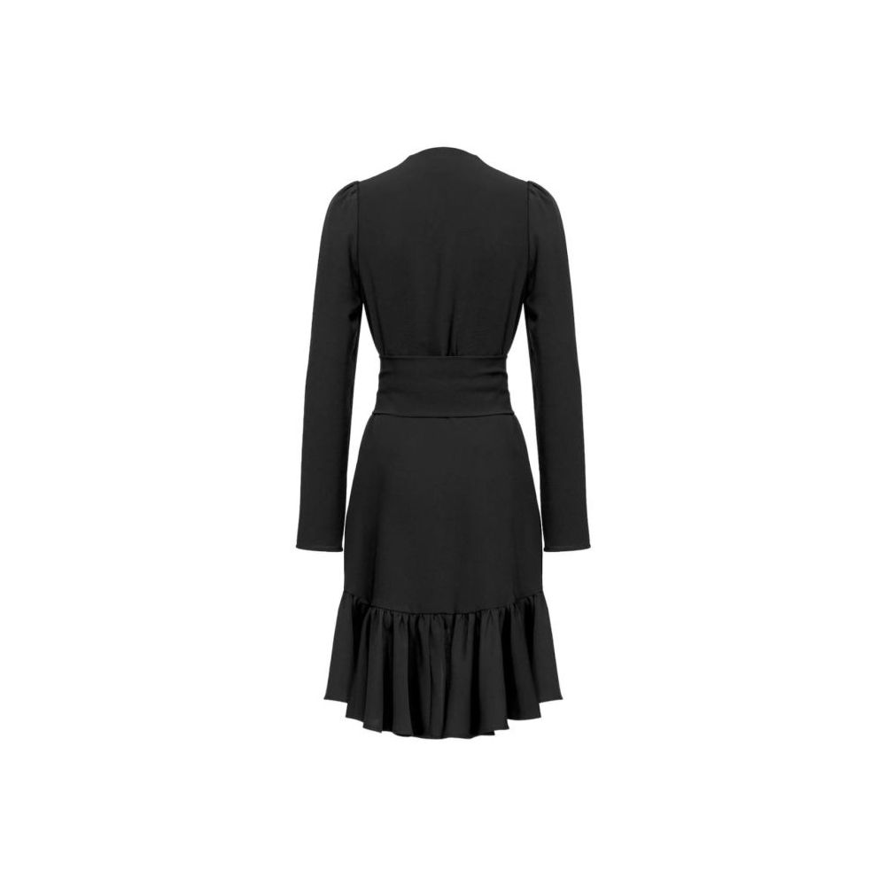 PINKO Black Polyester Women's Dress