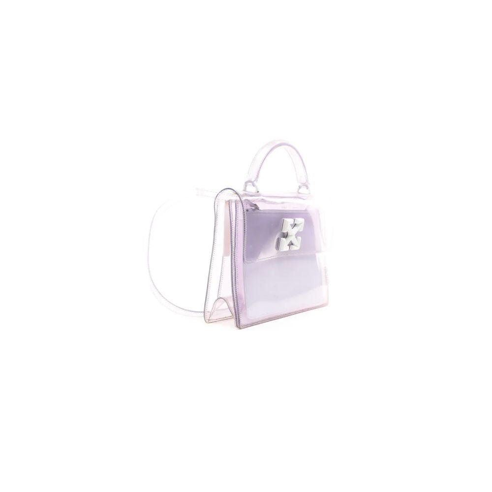 Off-White White Pvc Crossbody Women's Bag
